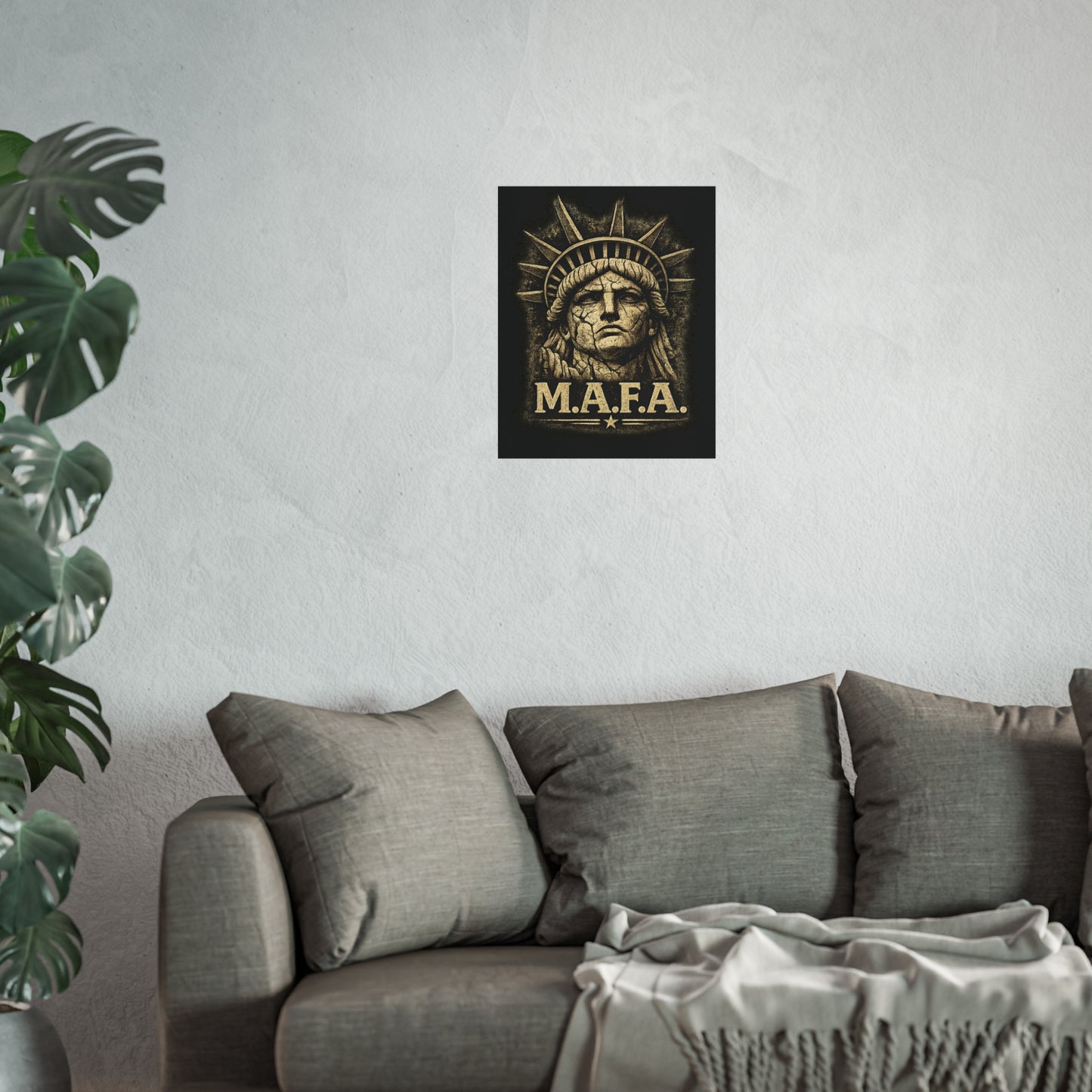 "M.A.F.A. "Statue Of Liberty" Wall Poster