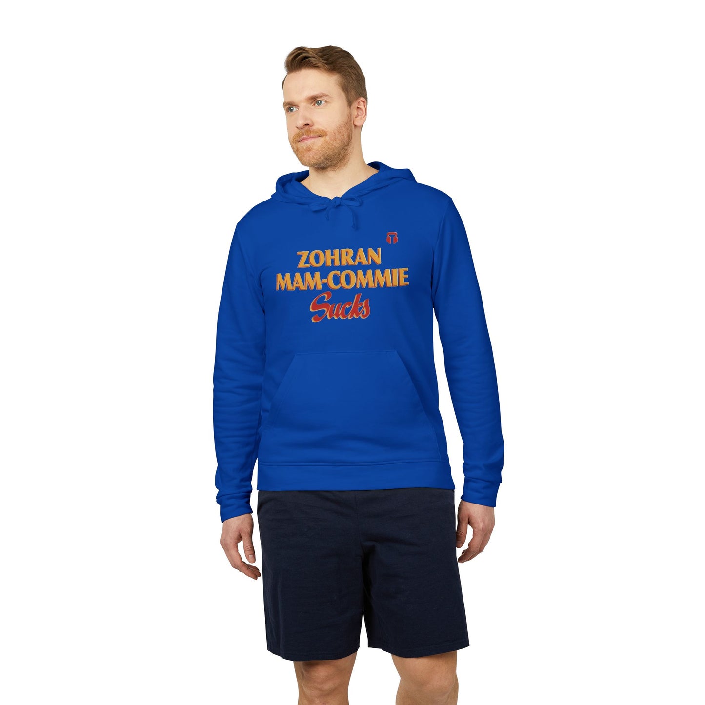 Zohran Mam-Commie Sucks Adidas Brand Hoodie