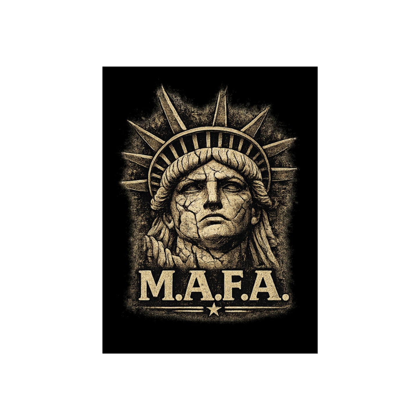 "M.A.F.A. "Statue Of Liberty" Wall Poster