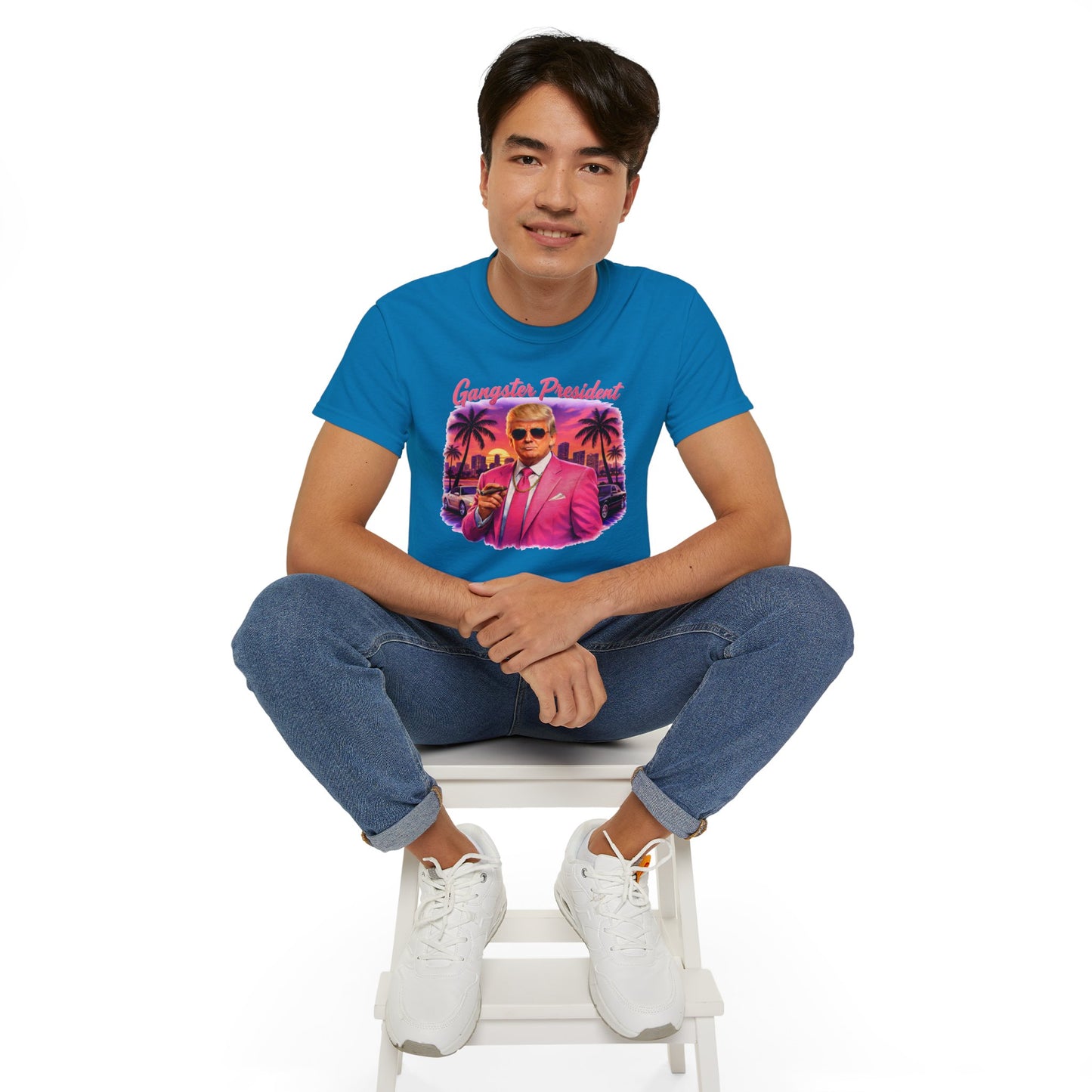 Gangster President Vice City Gildan Brand T-Shirt