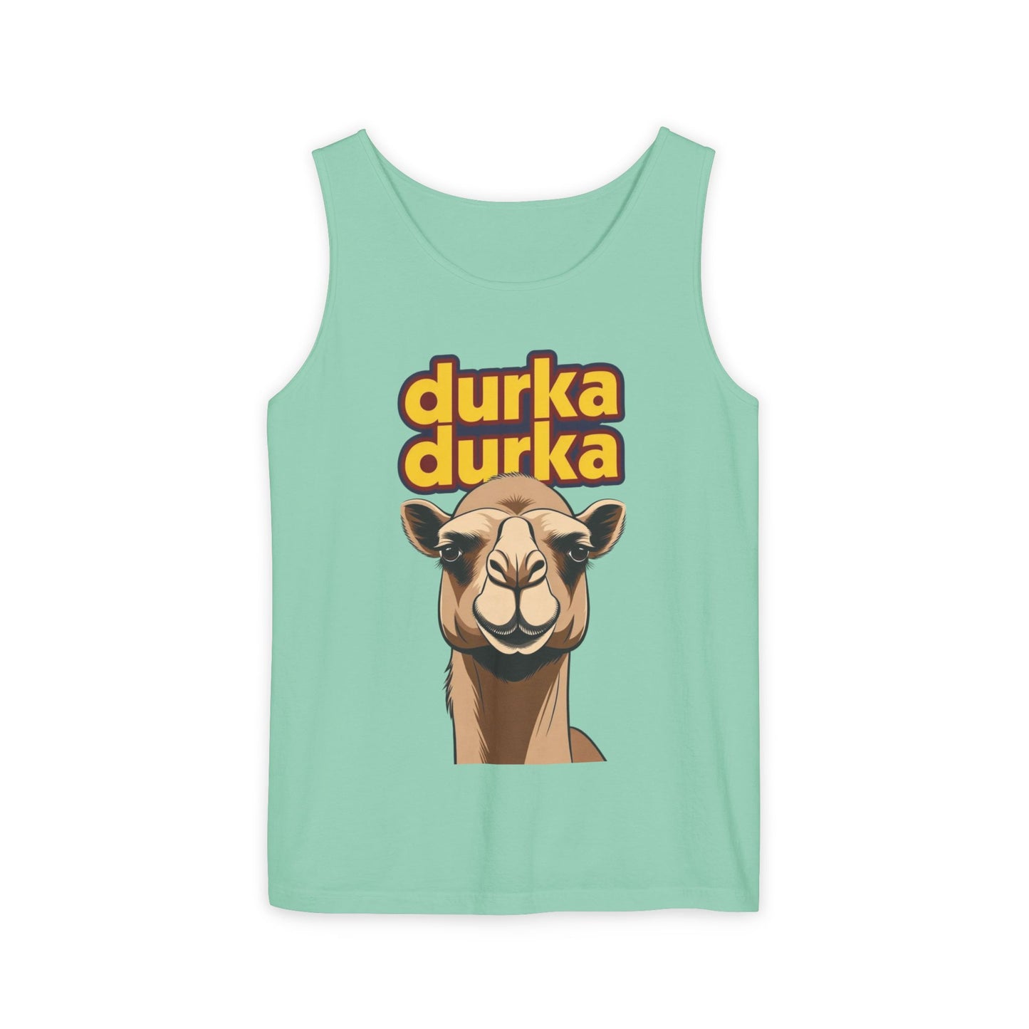 "Durka Durka" Camel Gildan Brand Tank Top