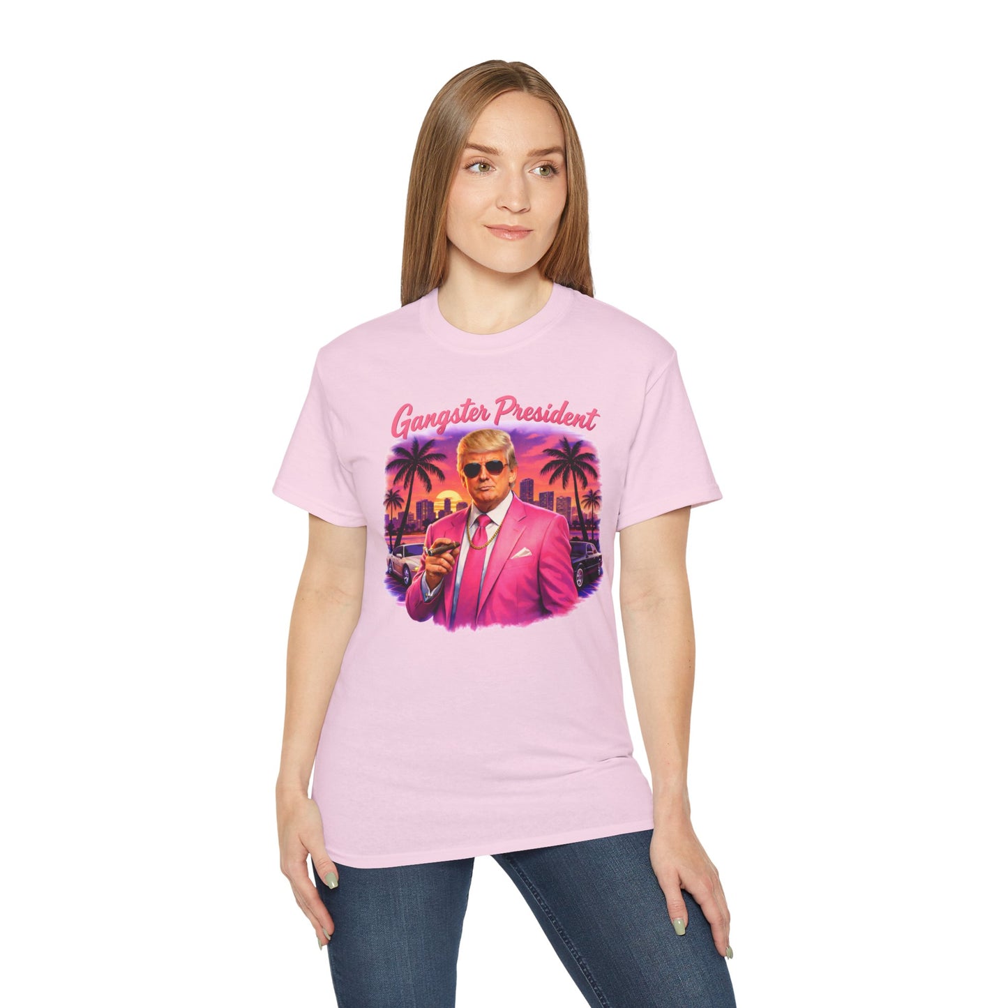 Gangster President Vice City Gildan Brand T-Shirt