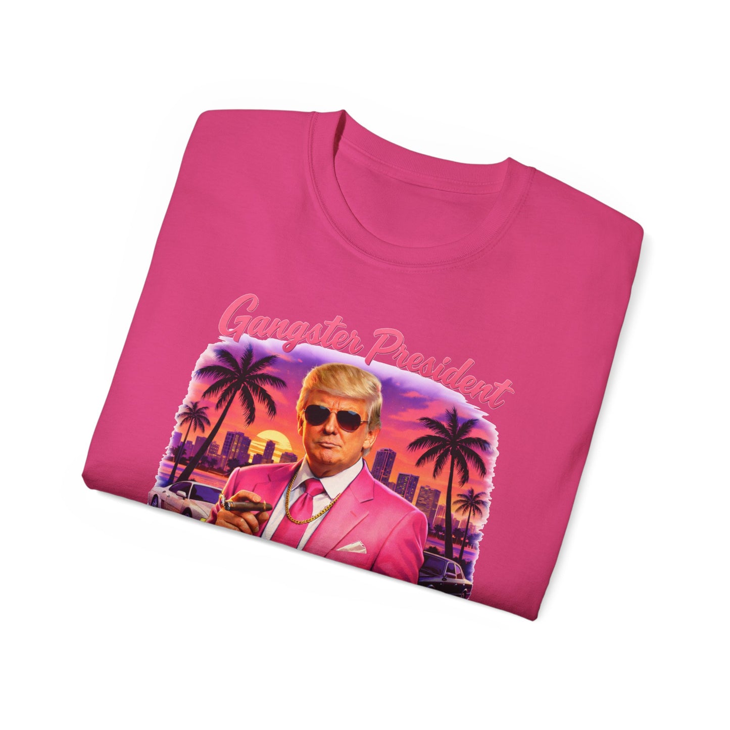 Gangster President Vice City Gildan Brand T-Shirt