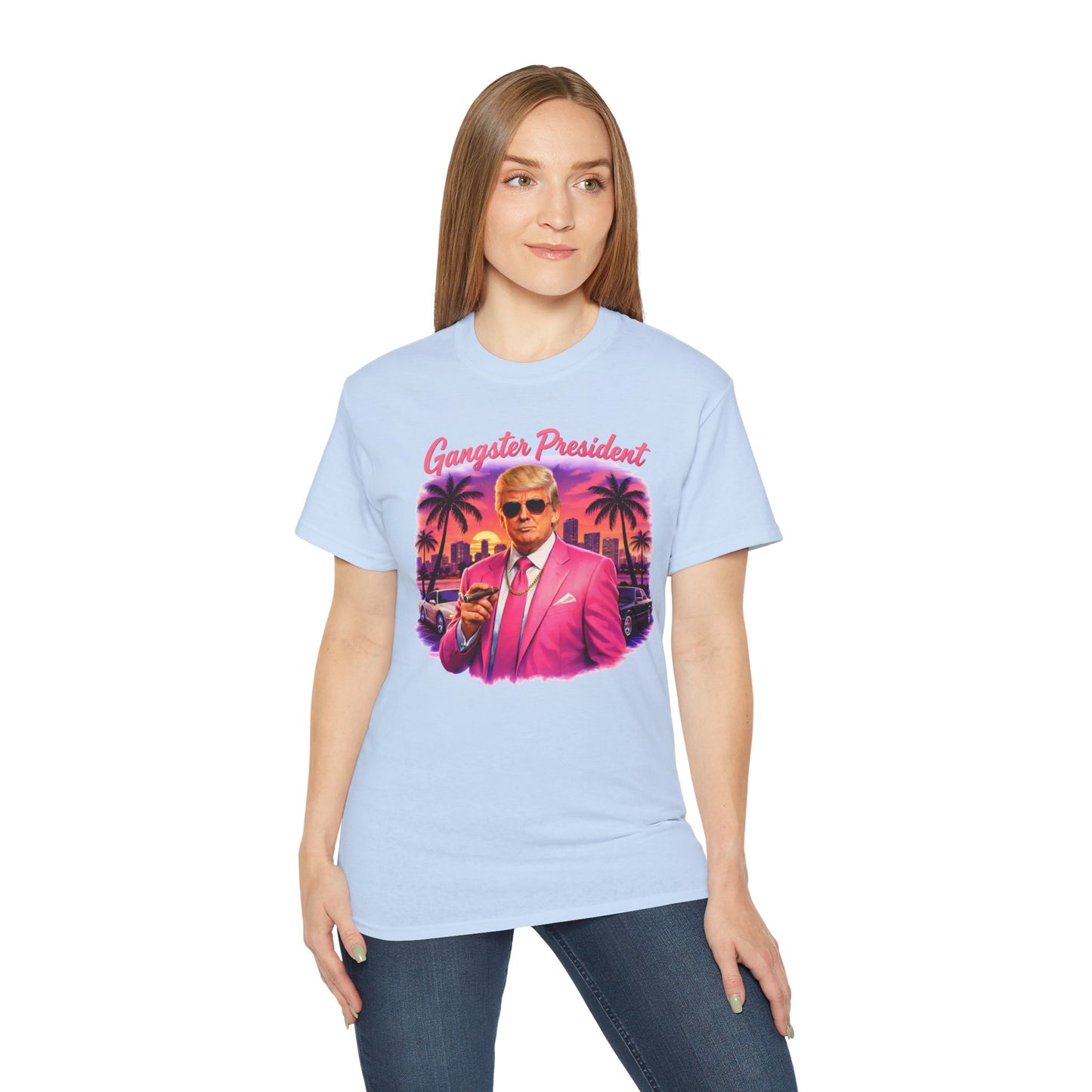 Gangster President Vice City Gildan Brand T-Shirt
