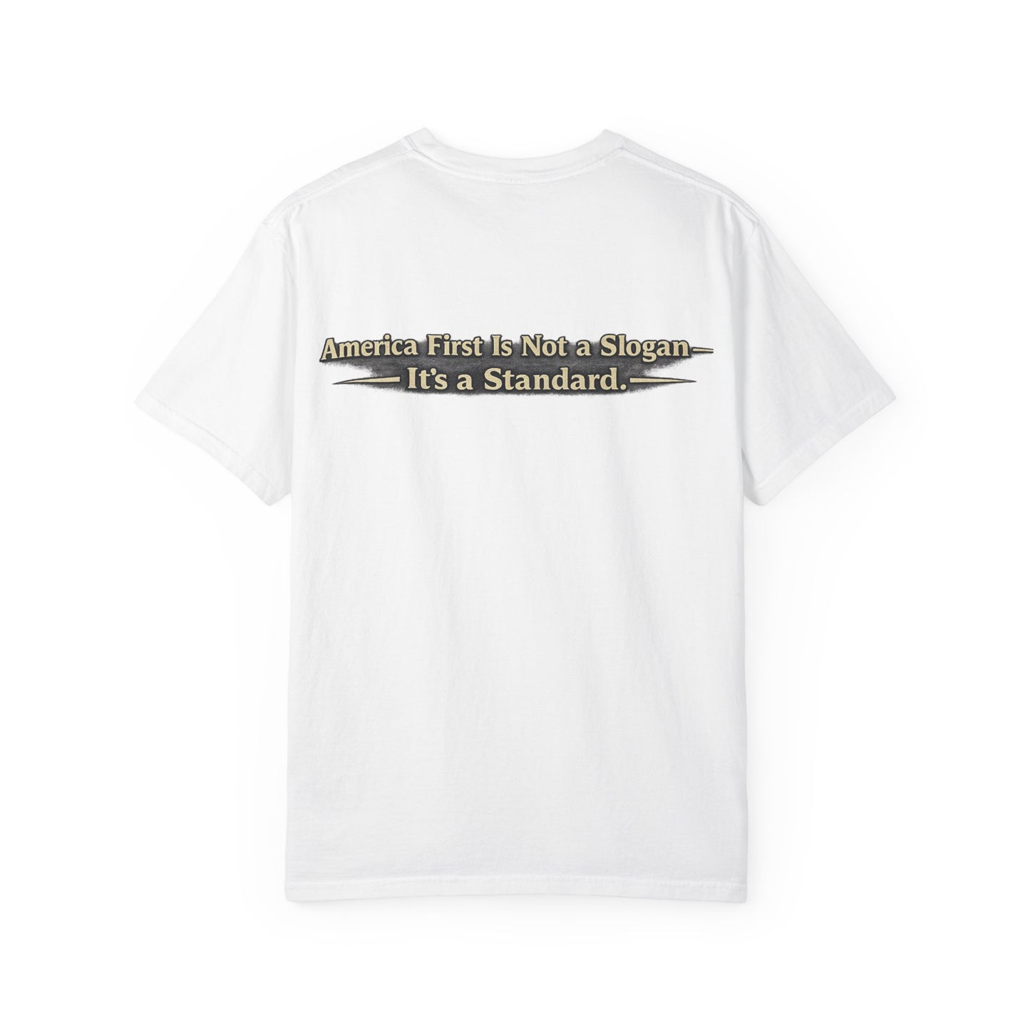 "Make America First Again" Book Merch Comfort Color Brand T-Shirt