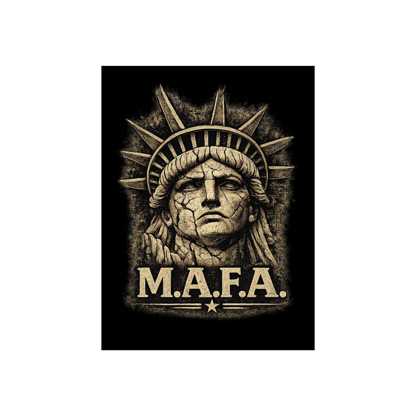 "M.A.F.A. "Statue Of Liberty" Wall Poster