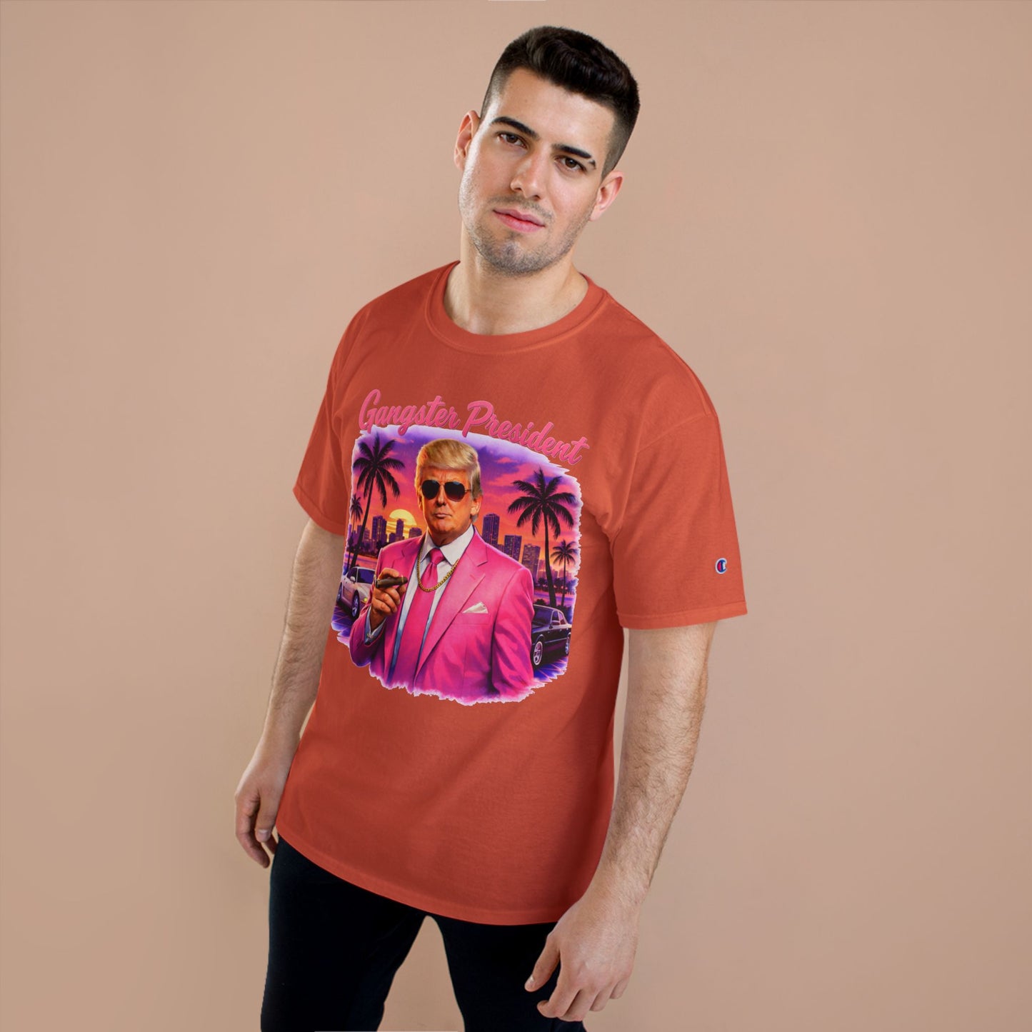 Gangster President Vice City Champion Brand T-Shirt