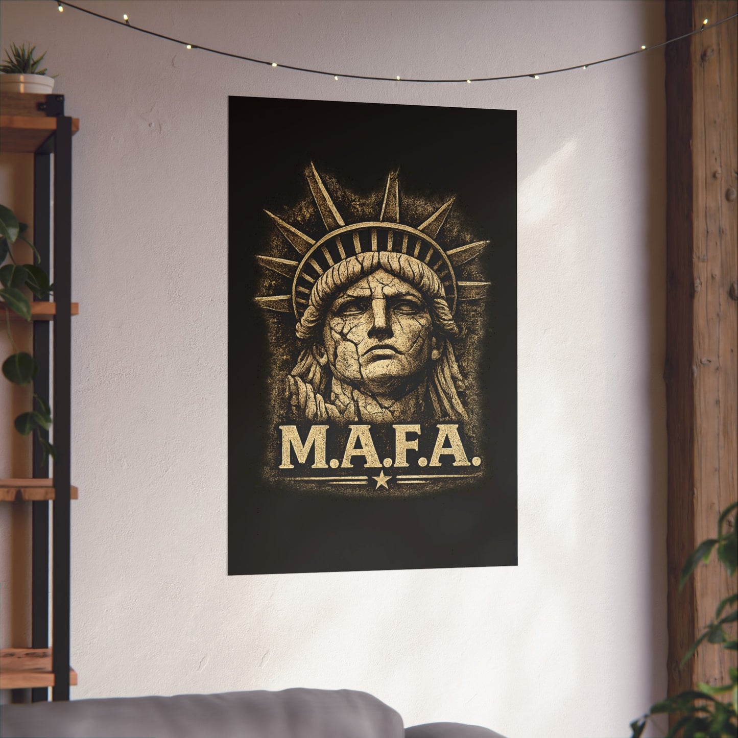 "M.A.F.A. "Statue Of Liberty" Wall Poster