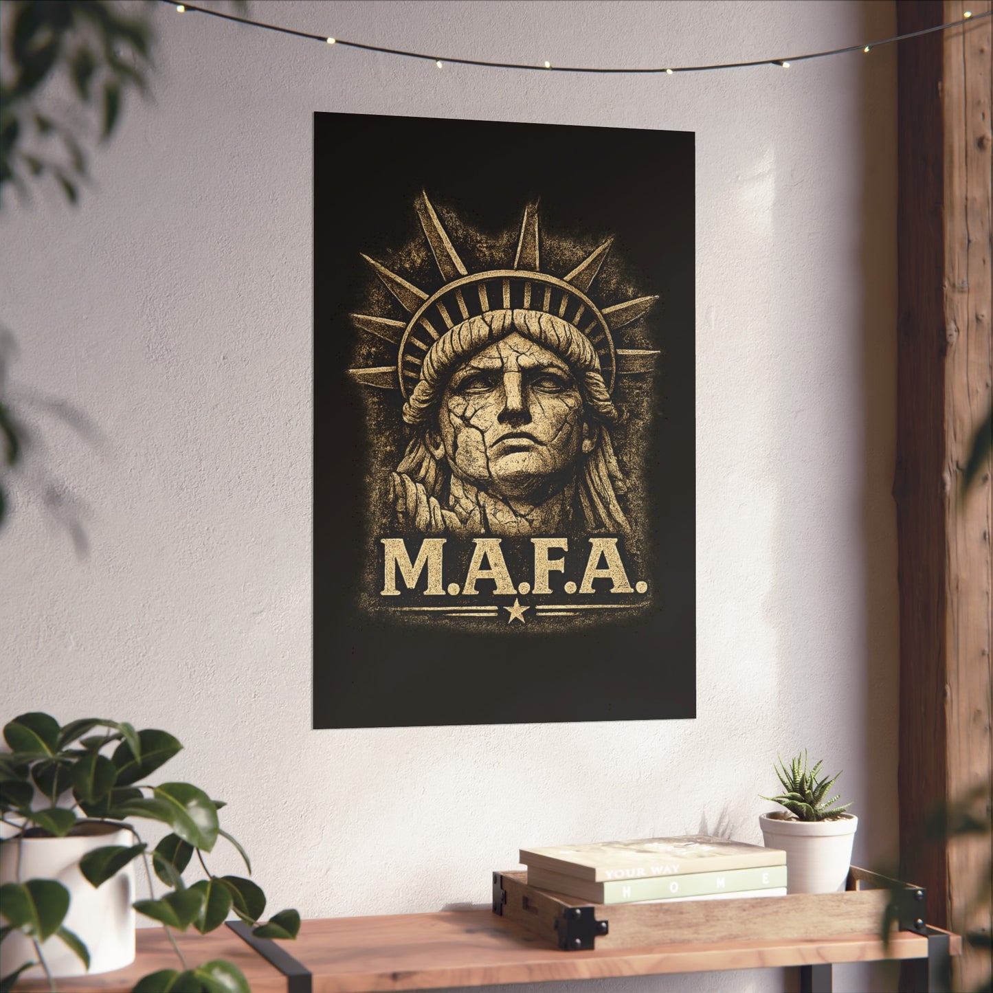 "M.A.F.A. "Statue Of Liberty" Wall Poster