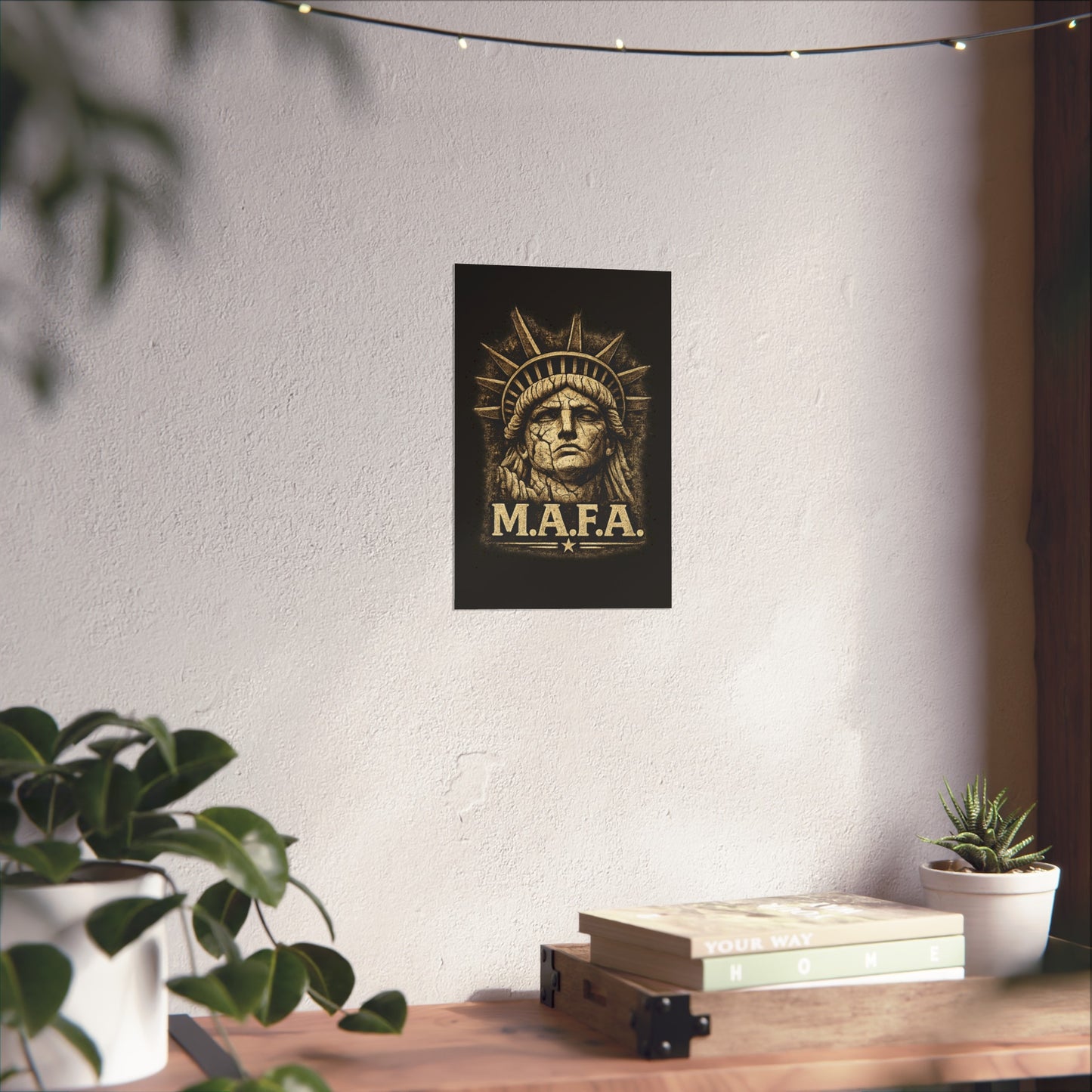 "M.A.F.A. "Statue Of Liberty" Wall Poster