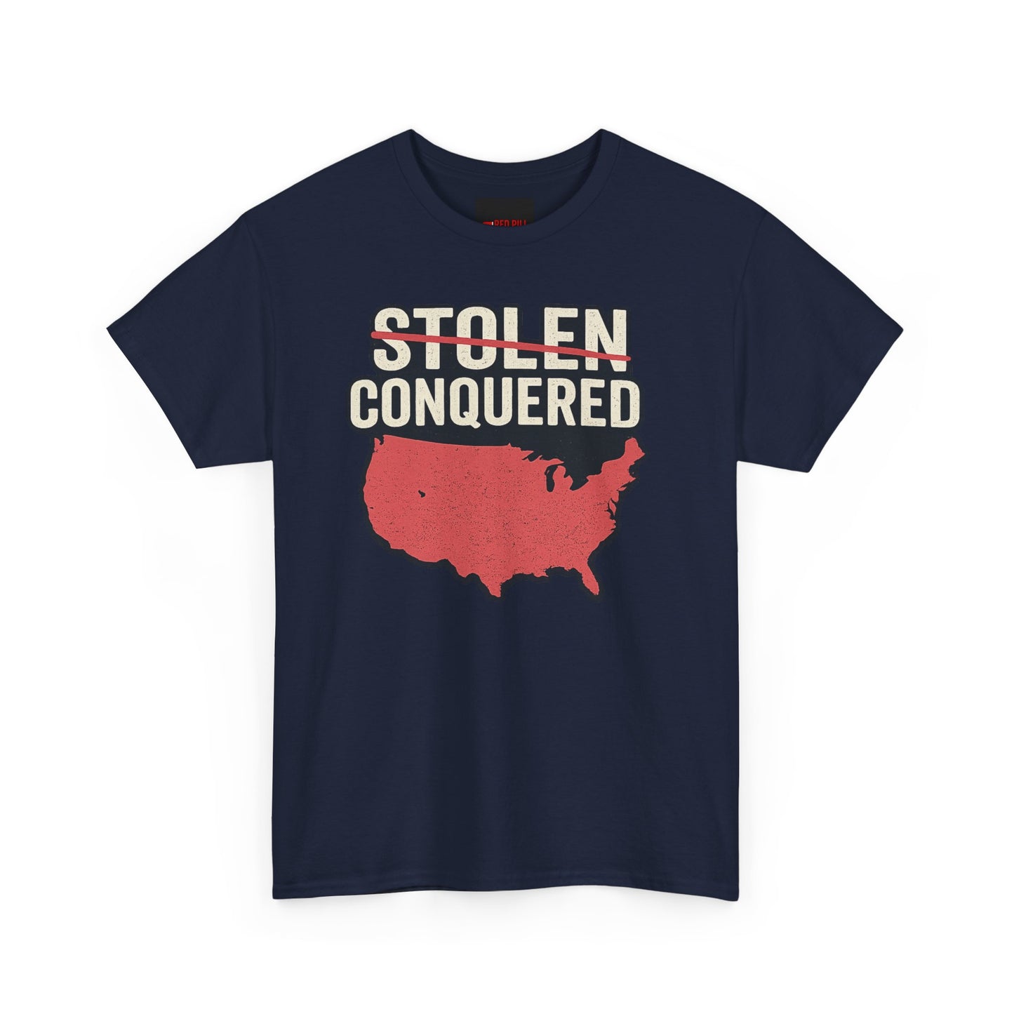 Stolen Conquered USA Gildan Brand T-Shirt
