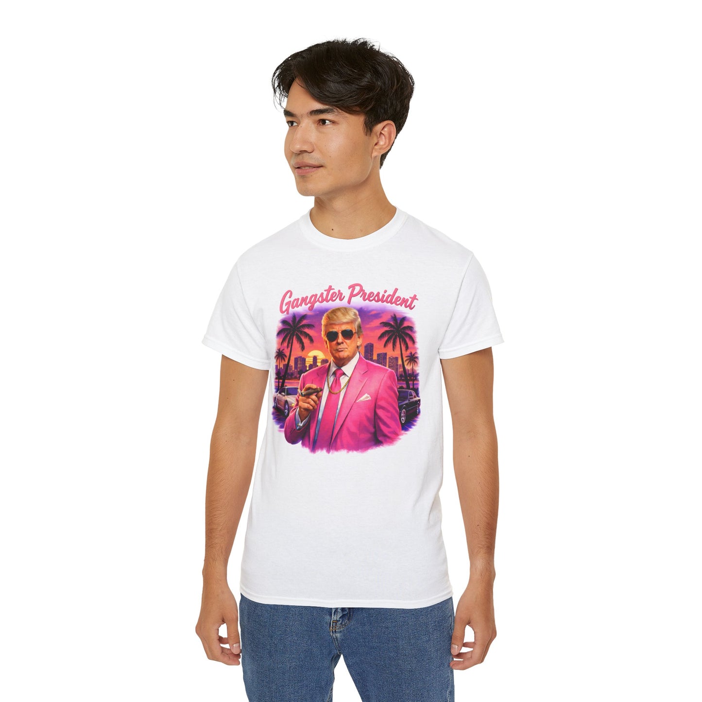 Gangster President Vice City Gildan Brand T-Shirt