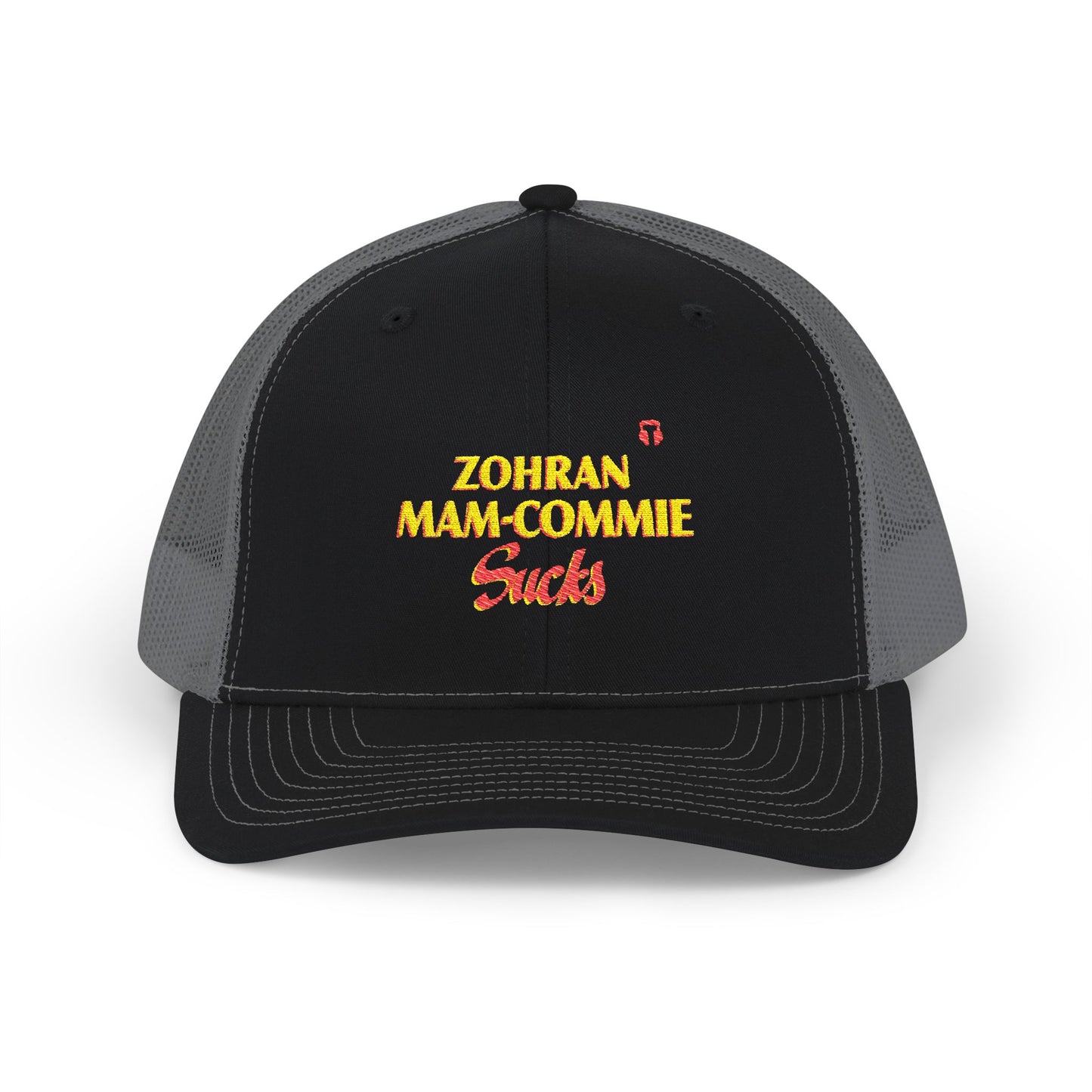 Zohran Mam-Commie Sucks Embroidered Trucker Hat