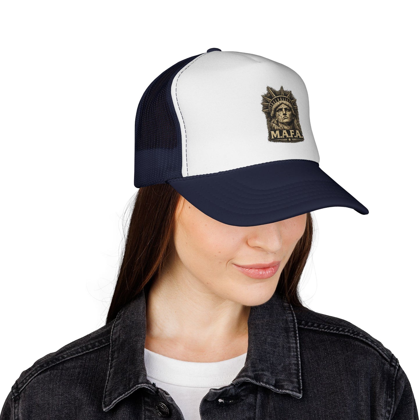 M.A.F.A. "Statue Of Liberty" "Sovereignty Security Prosperity " Trucker Cap