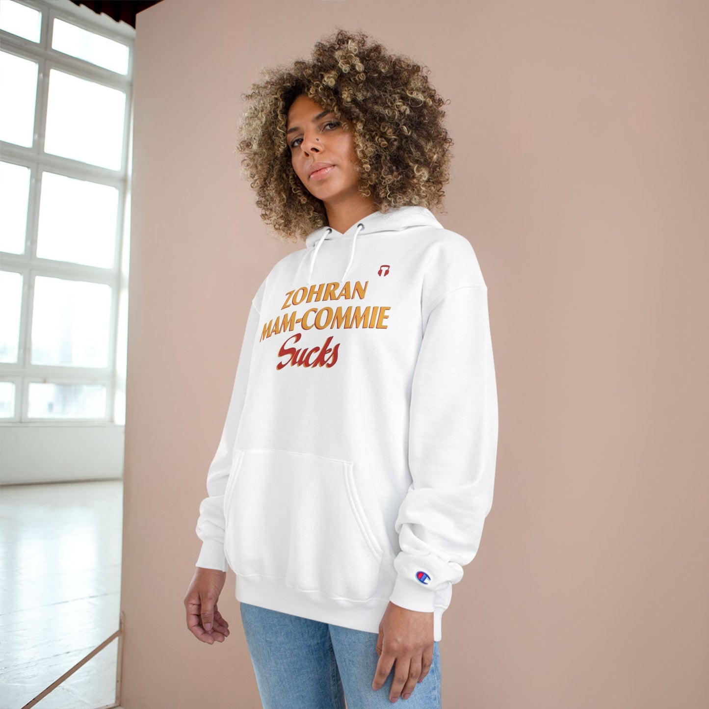 Zohran Mam-Commie Sucks Champion Brand T-Shirt