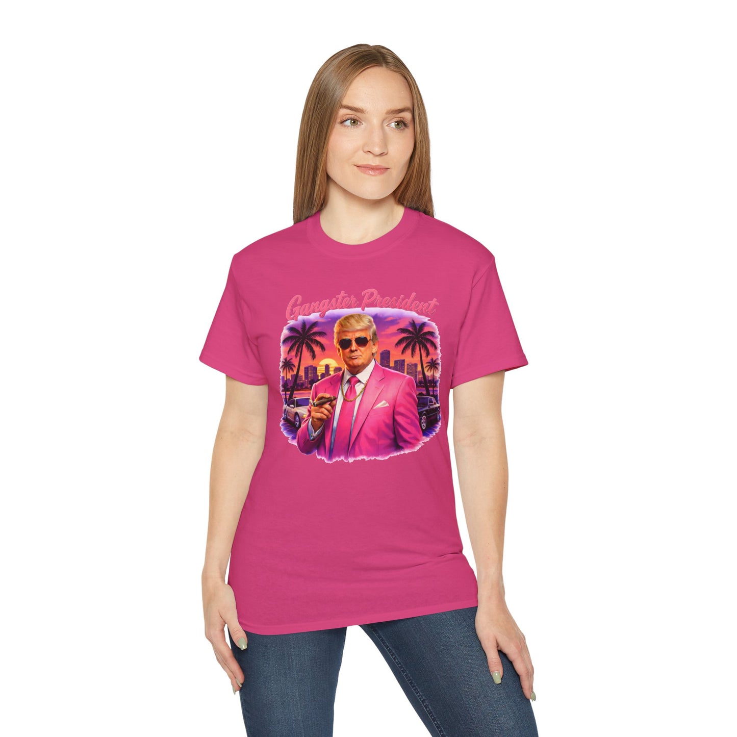 Gangster President Vice City Gildan Brand T-Shirt