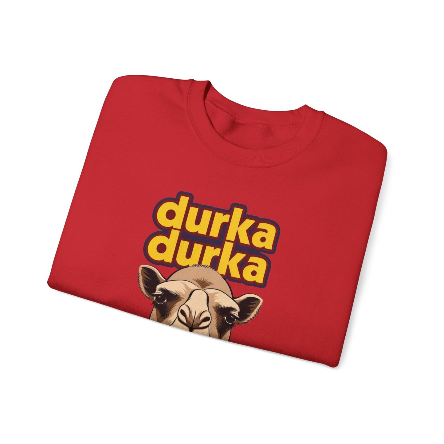 "Durka Durka" Camel Gildan Brand Crewneck Sweatshirt