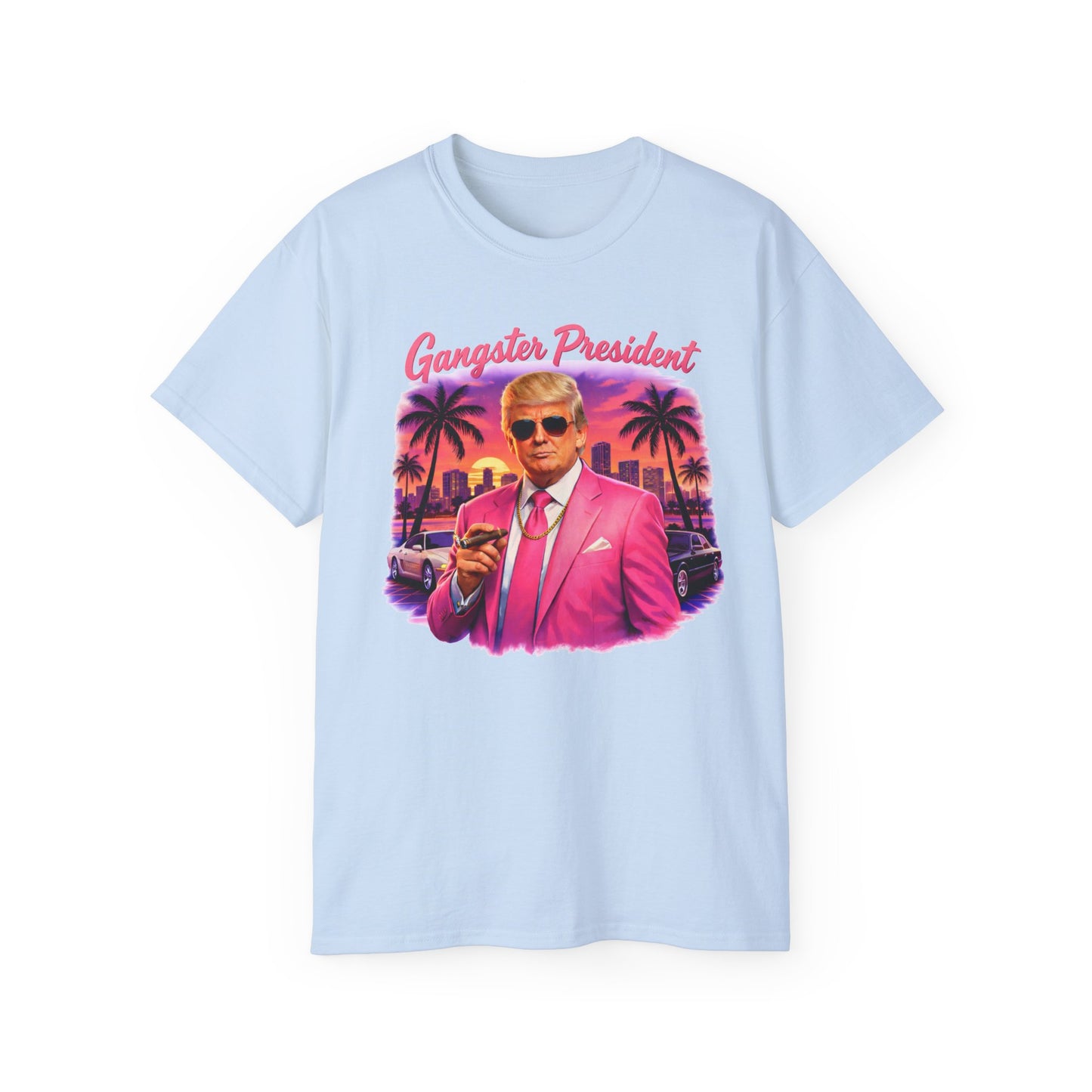 Gangster President Vice City Gildan Brand T-Shirt