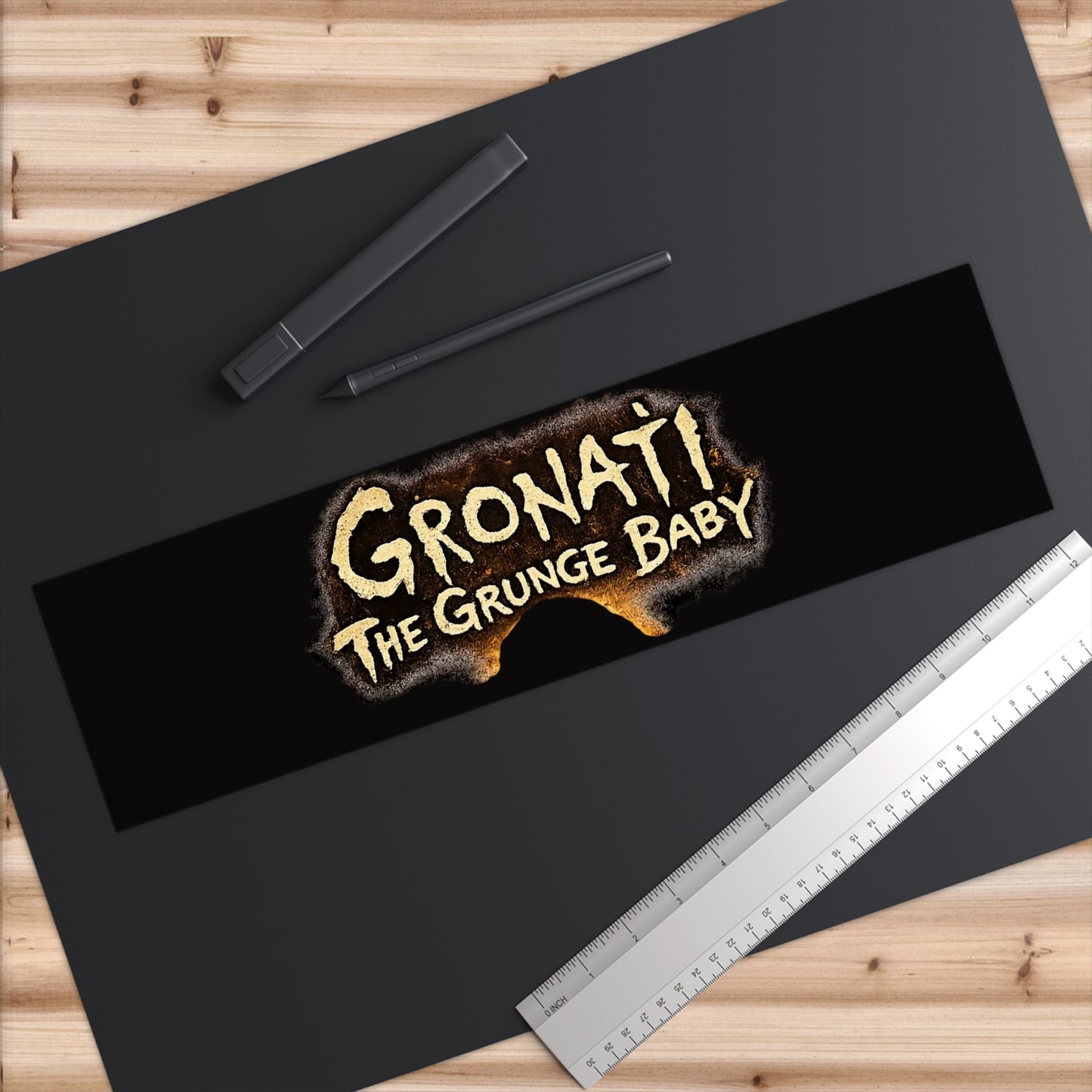 "Gronati The Grunge Baby" Bumper Sticker