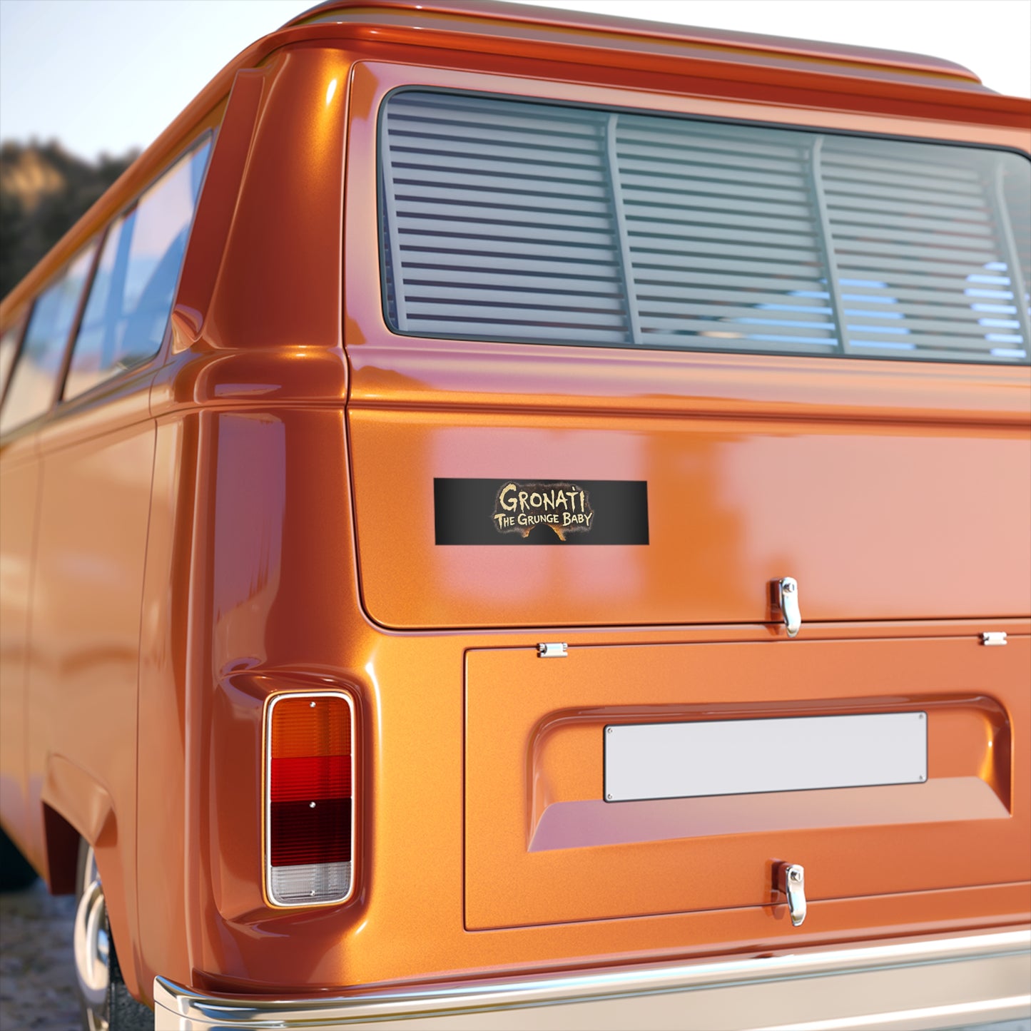 "Gronati The Grunge Baby" Bumper Sticker