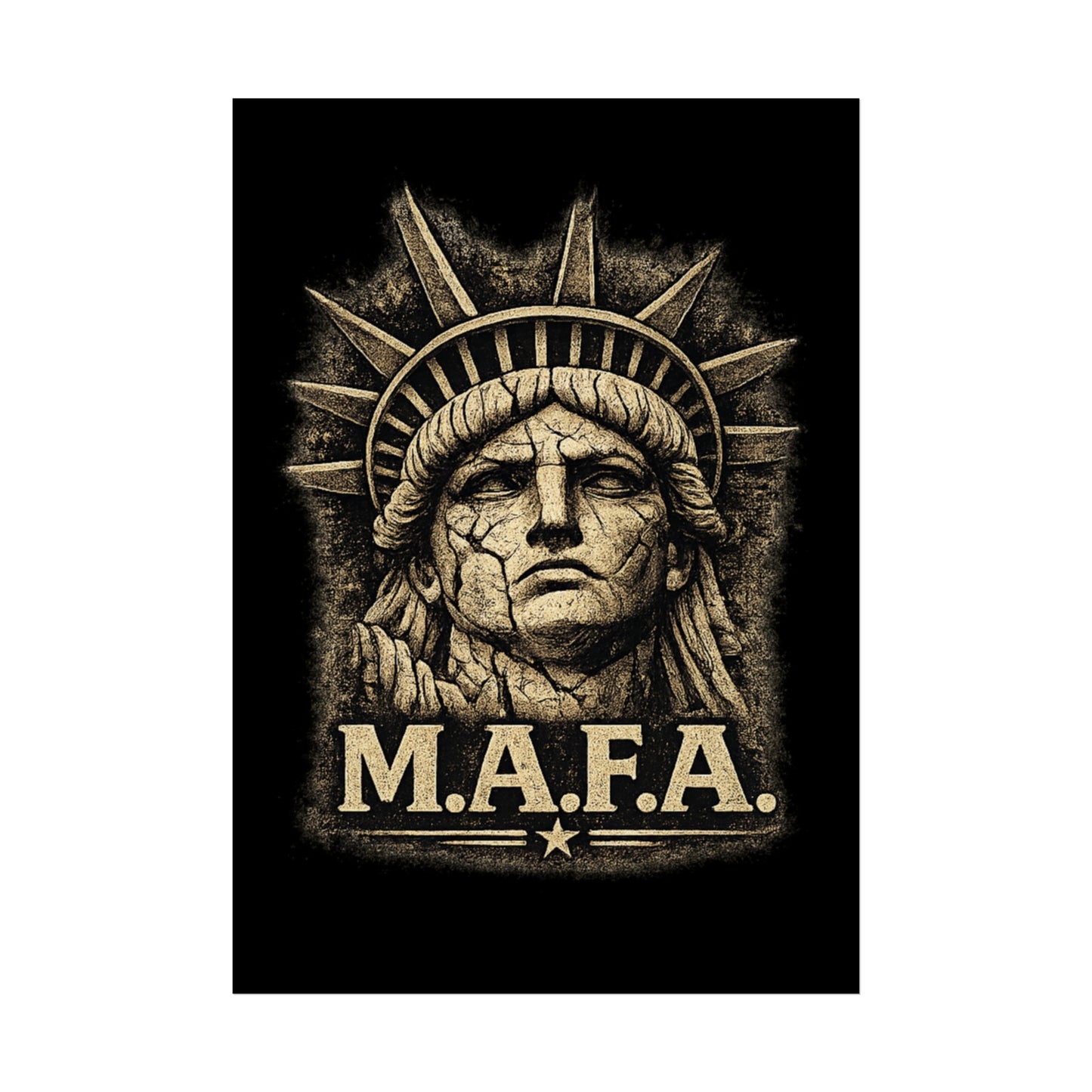 "M.A.F.A. "Statue Of Liberty" Wall Poster