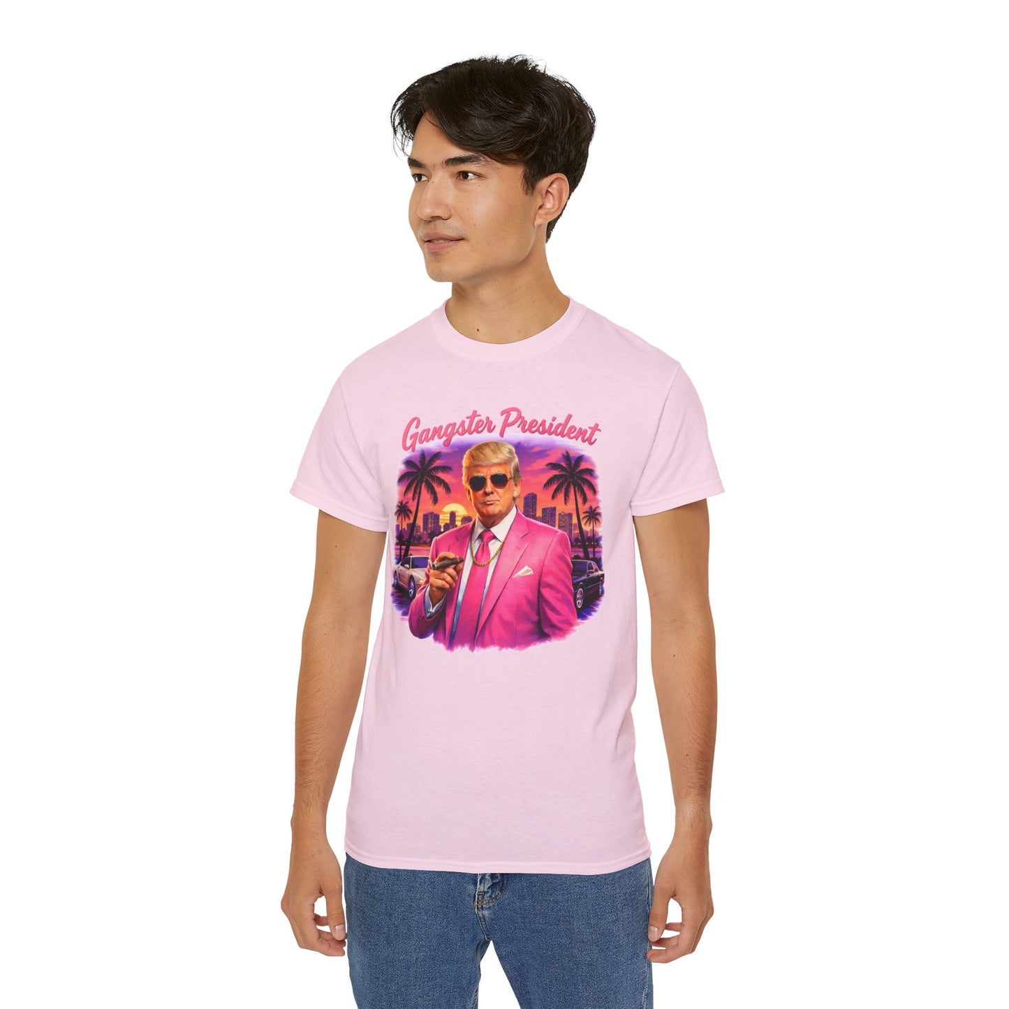 Gangster President Vice City Gildan Brand T-Shirt