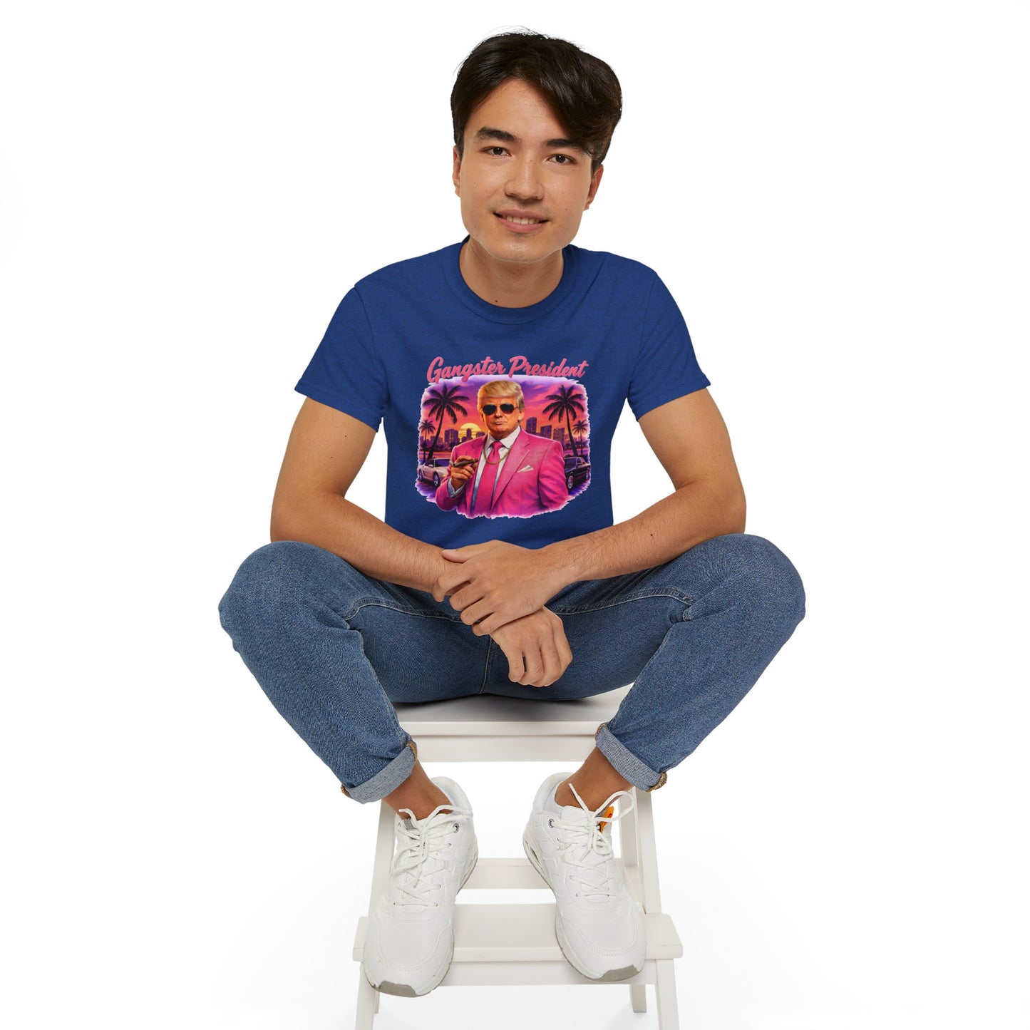 Gangster President Vice City Gildan Brand T-Shirt