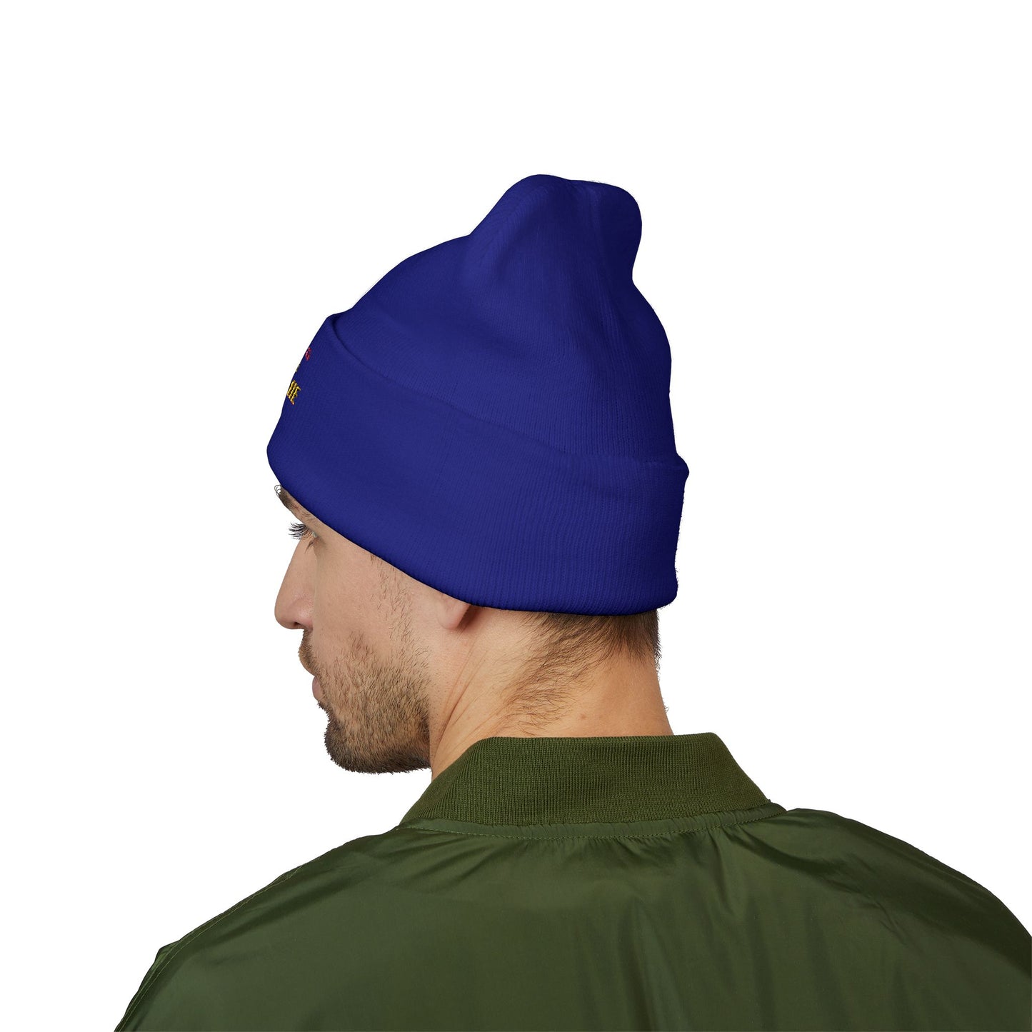 Zohran Mam-Commie Sucks Embroidered Cuffed Beanie