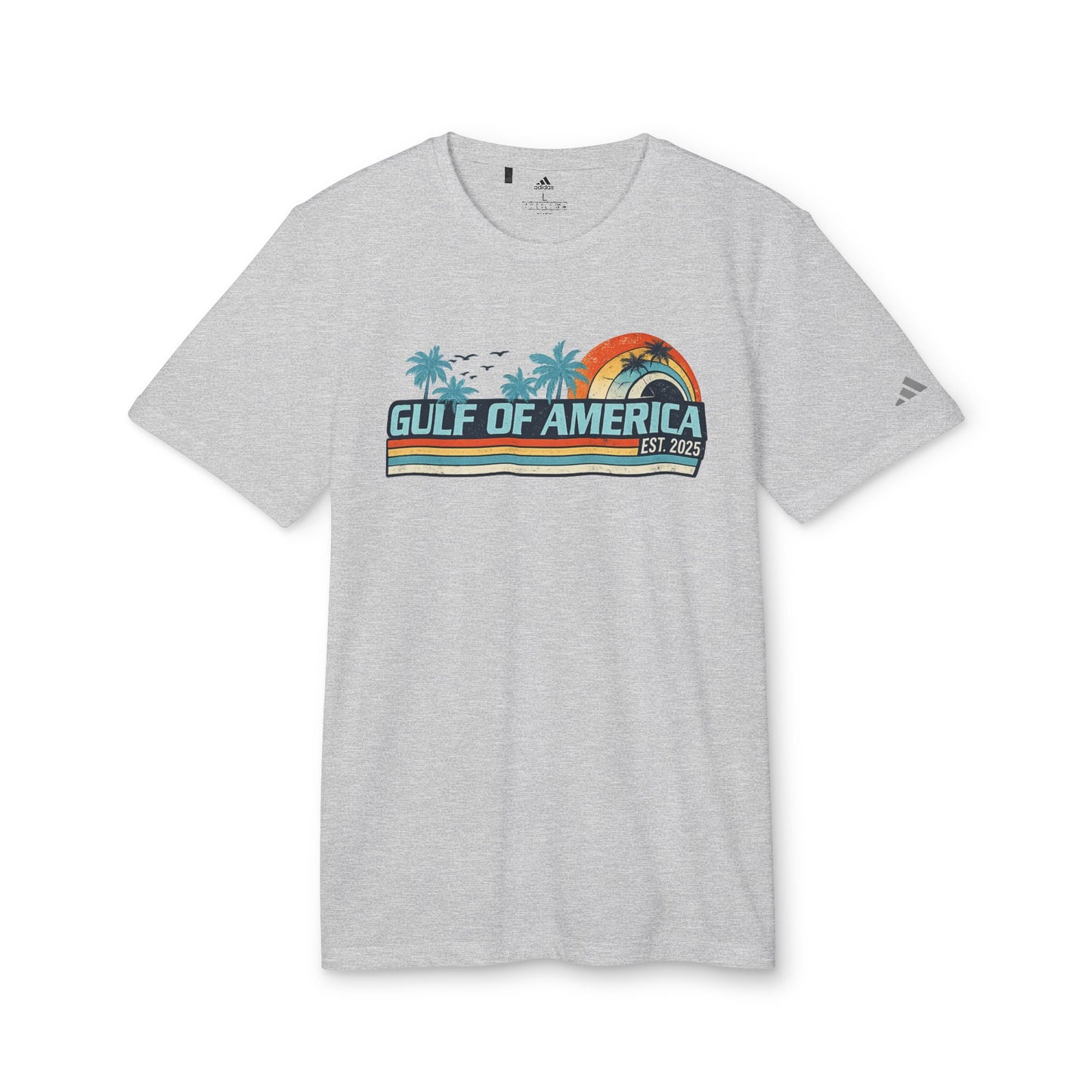 Gulf of America Vintage Adidas Brand T-Shirt