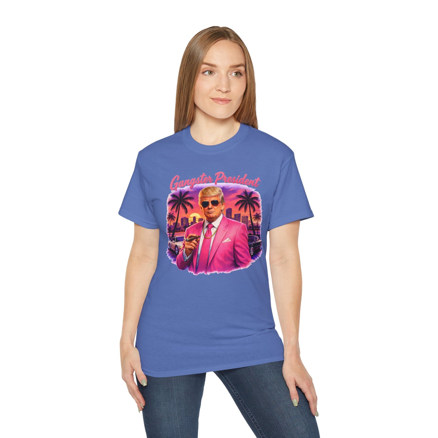 Gangster President Vice City Gildan Brand T-Shirt