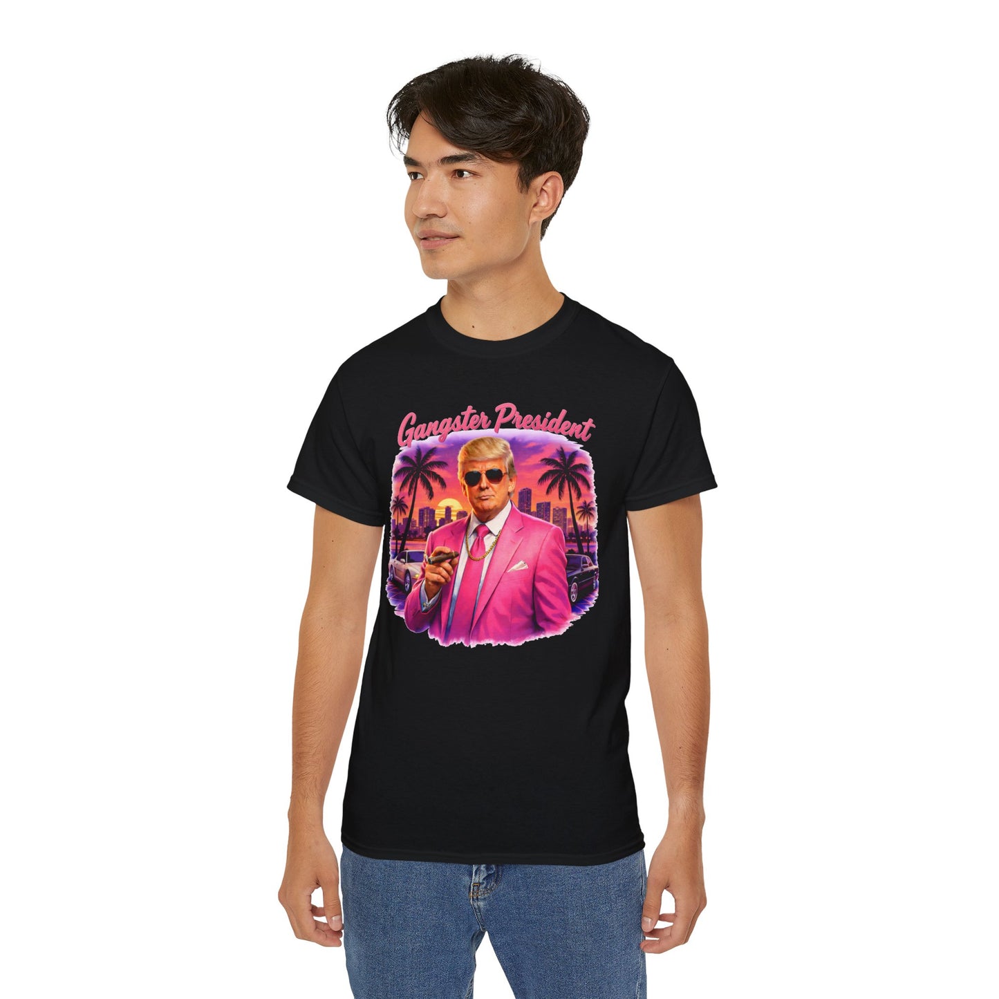 Gangster President Vice City Gildan Brand T-Shirt