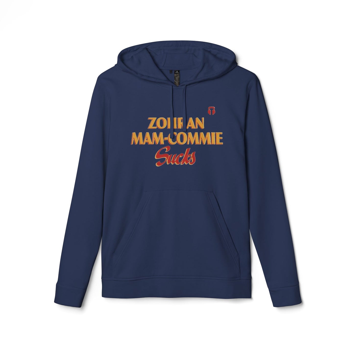 Zohran Mam-Commie Sucks Adidas Brand Hoodie