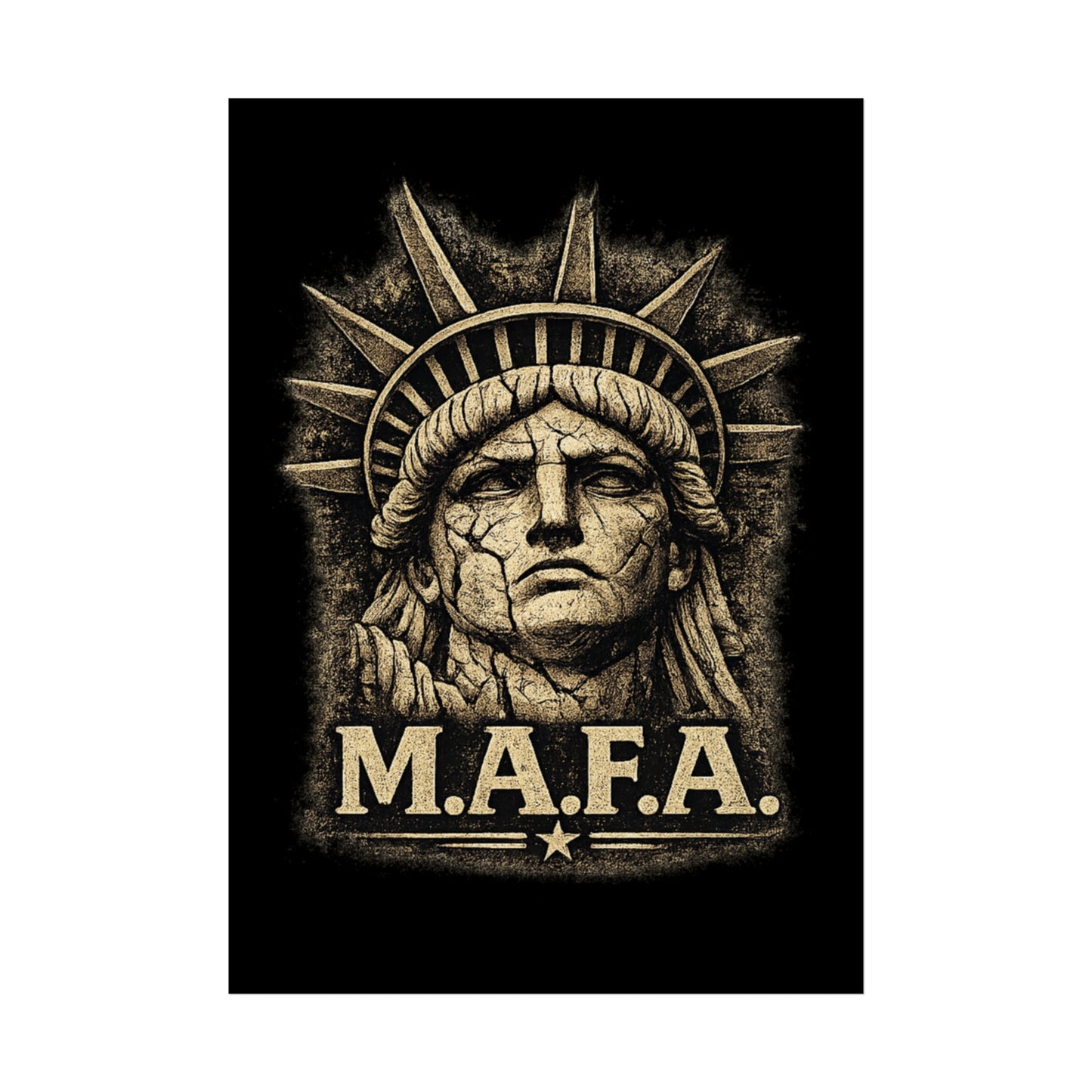 "M.A.F.A. "Statue Of Liberty" Wall Poster