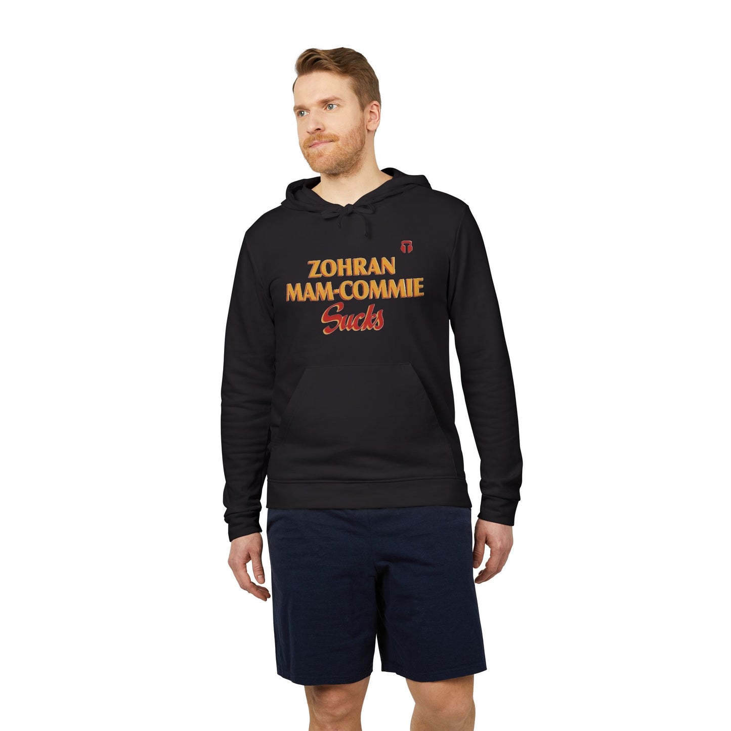 Zohran Mam-Commie Sucks Adidas Brand Hoodie