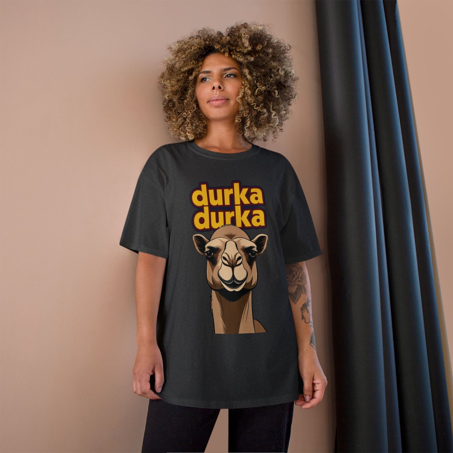 Durka Durka Camel Champion Brand T-Shirt