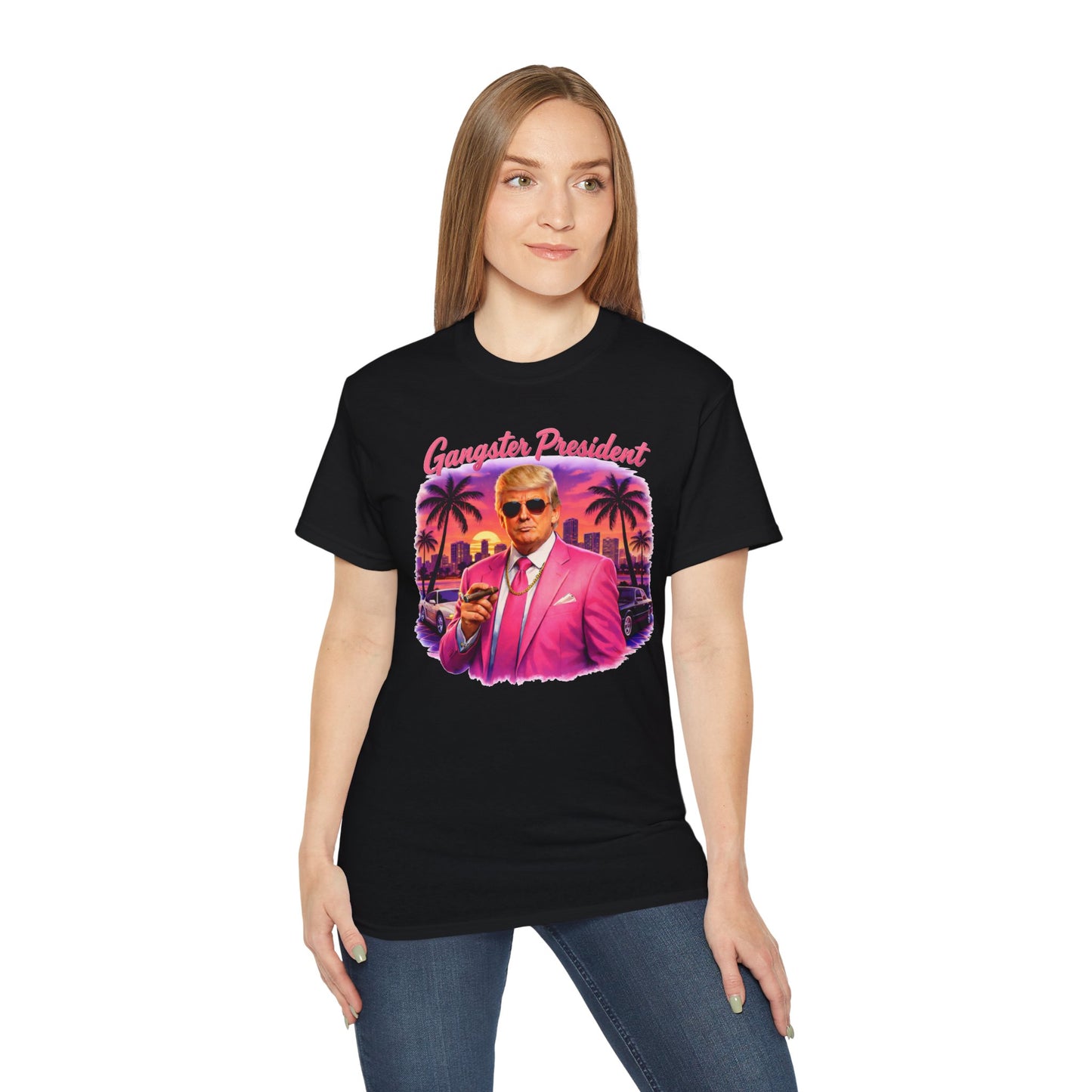 Gangster President Vice City Gildan Brand T-Shirt