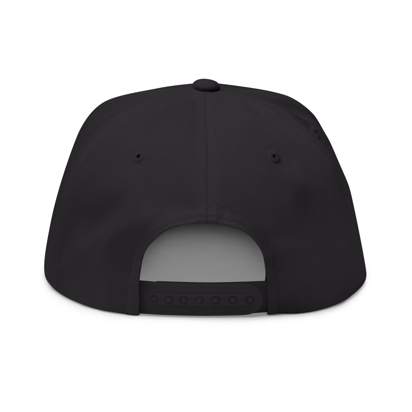 Flat Bill Cap - "Here's Your Veg-Stop" Embroidered Foodie Snapback