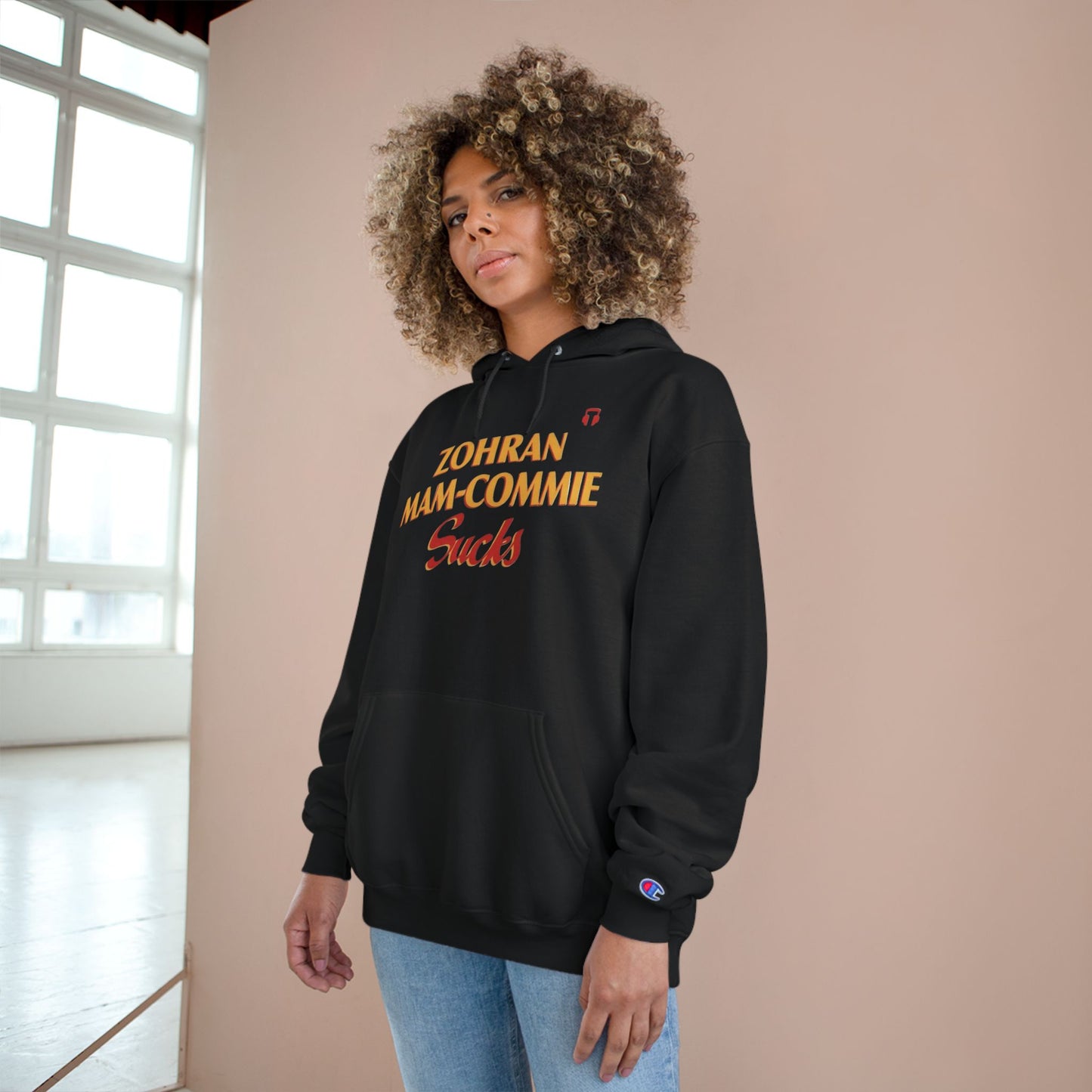 Zohran Mam-Commie Sucks Champion Brand T-Shirt