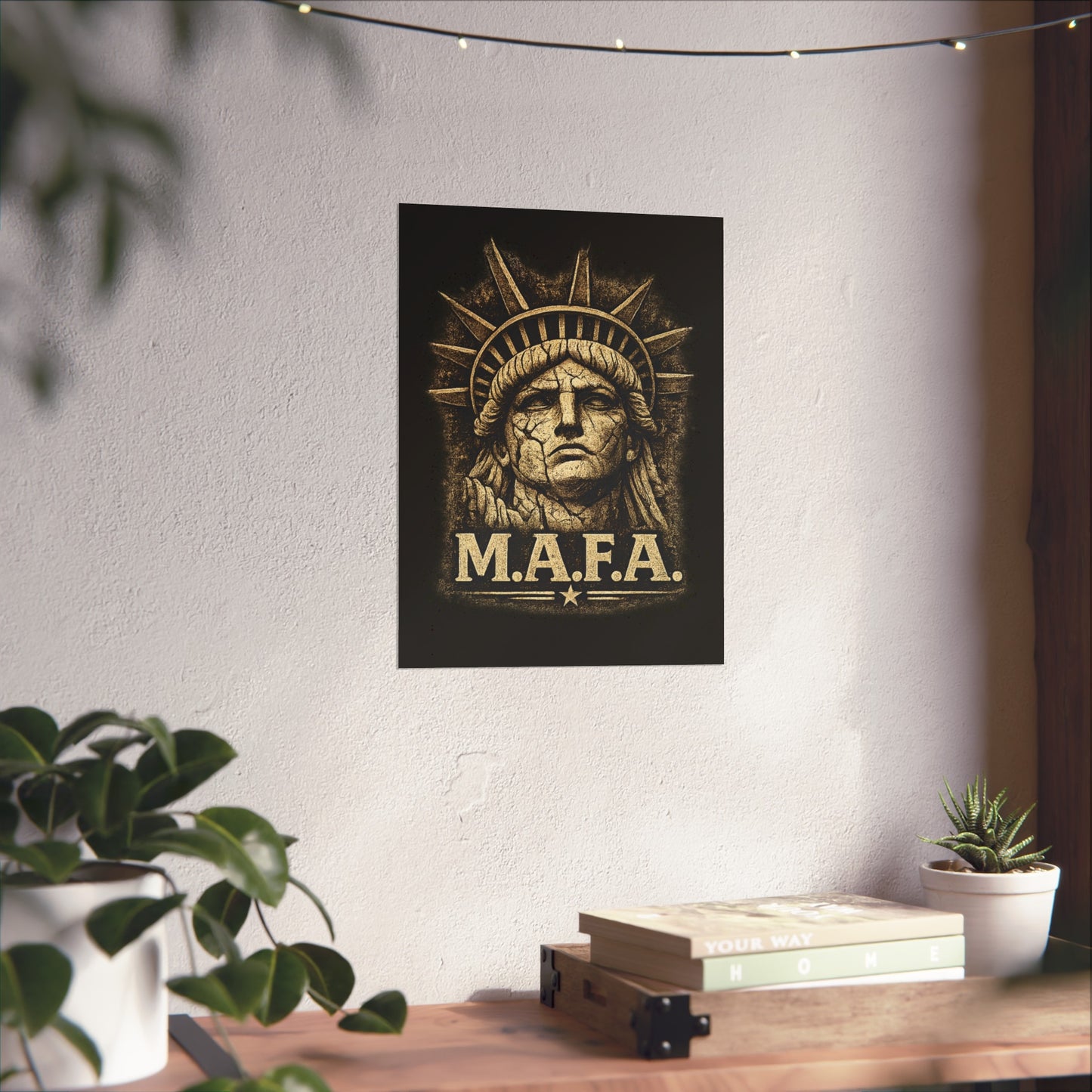 "M.A.F.A. "Statue Of Liberty" Wall Poster