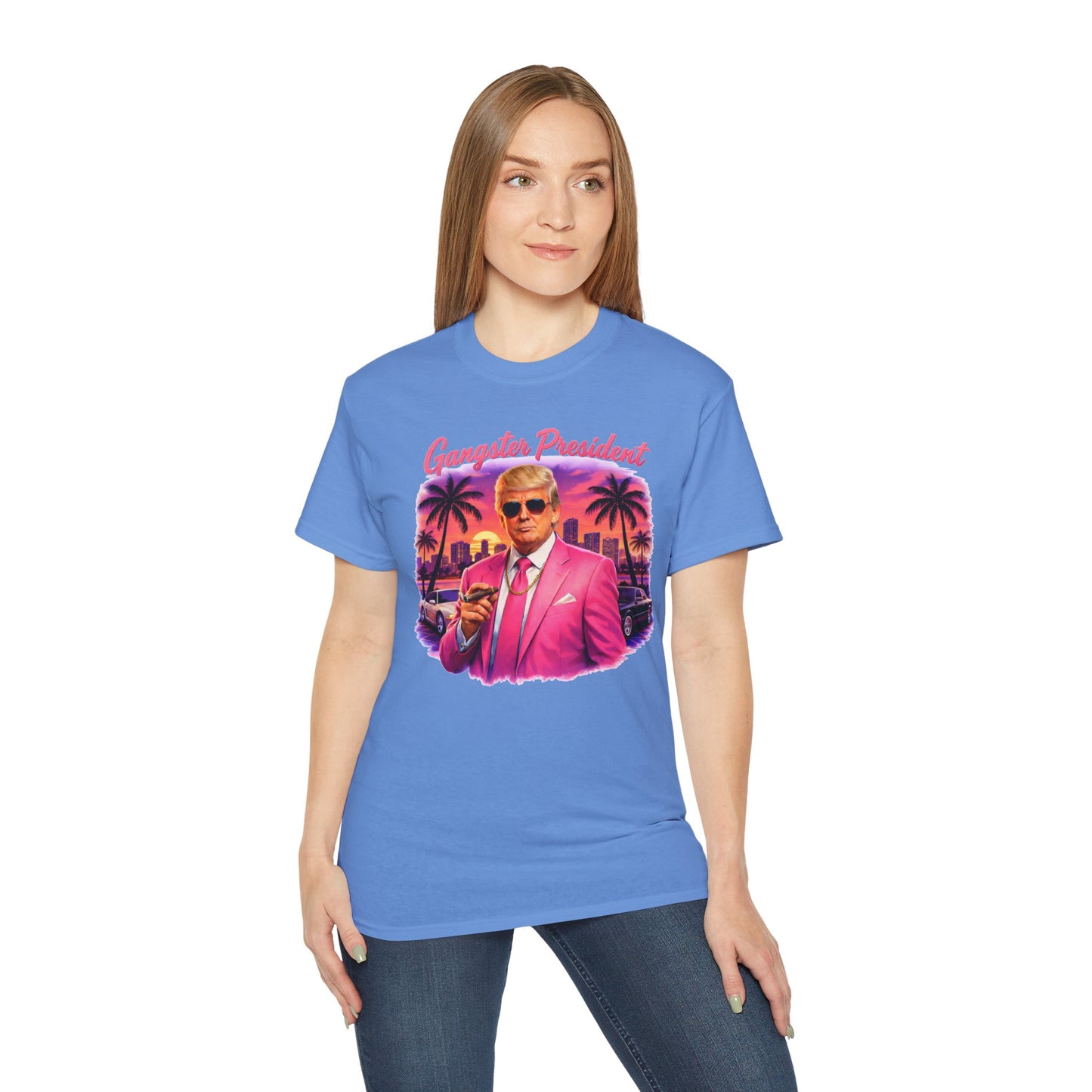 Gangster President Vice City Gildan Brand T-Shirt