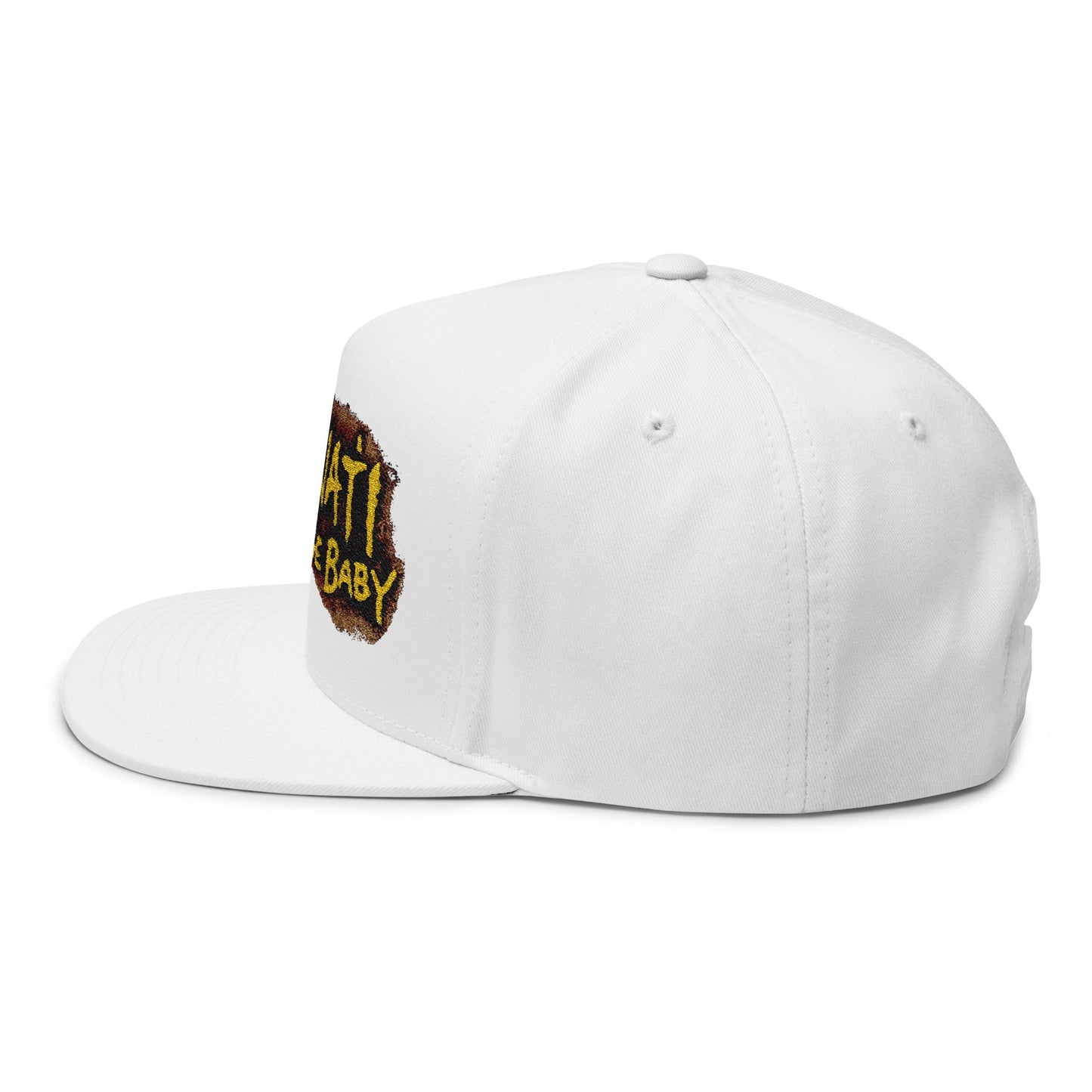 “Gronati The Grunge Baby” Embroidered Flat Bill Hat