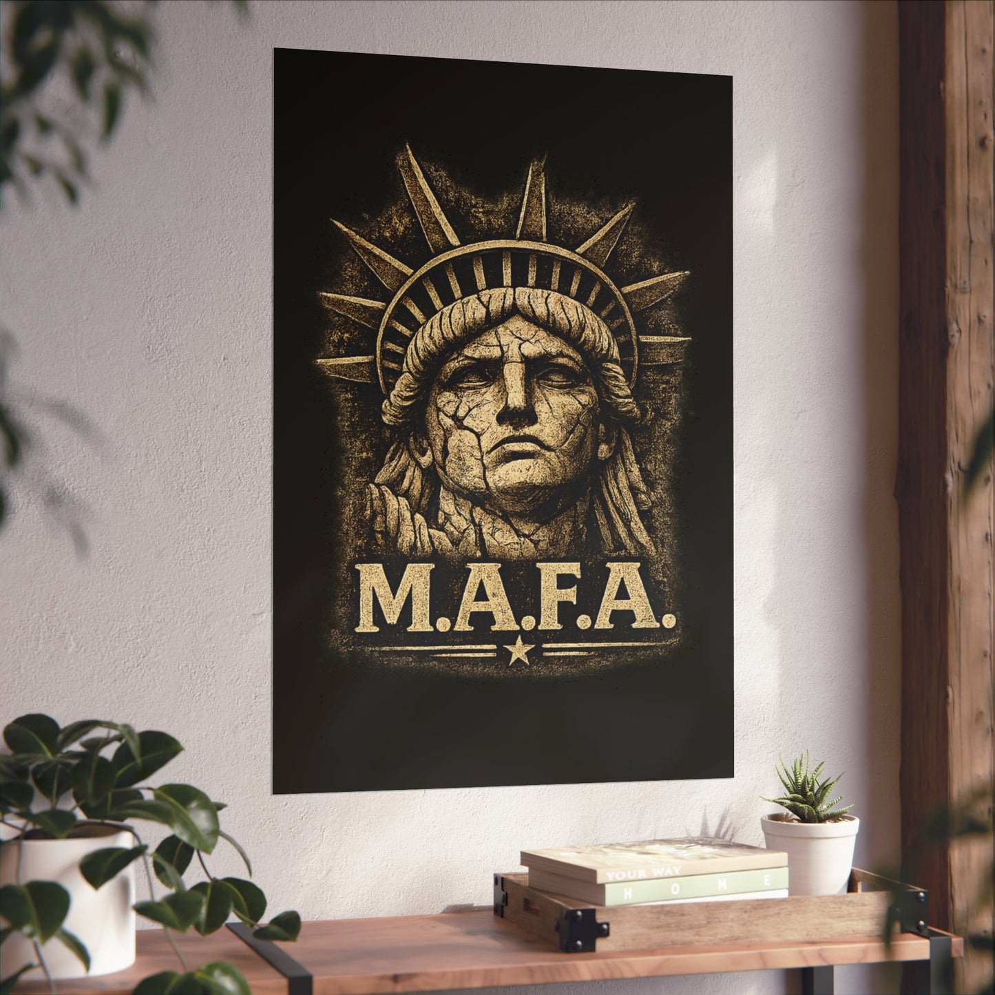 "M.A.F.A. "Statue Of Liberty" Wall Poster