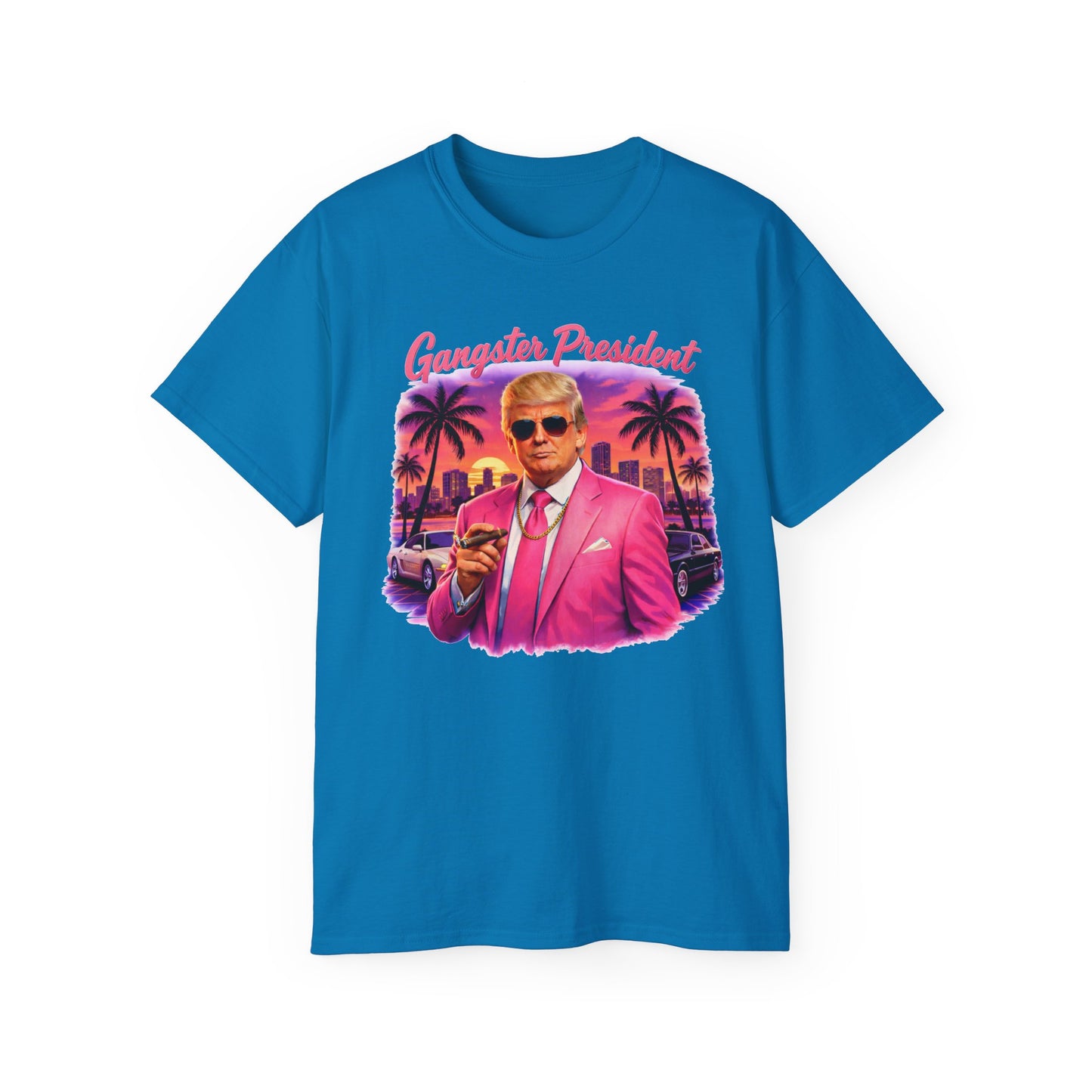 Gangster President Vice City Gildan Brand T-Shirt