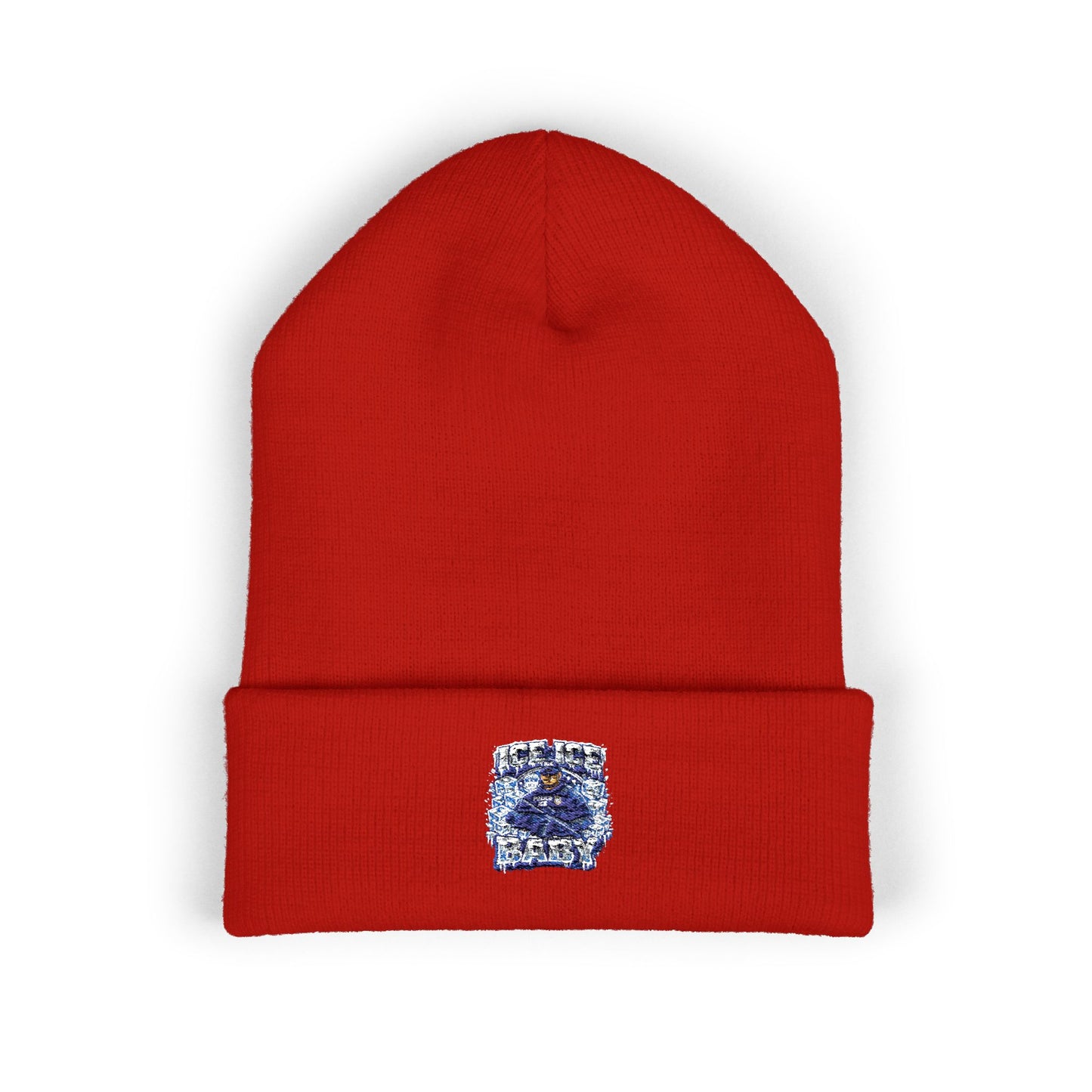 Ice Ice Baby ICE Agent Embroidered Classic Cuffed Beanie