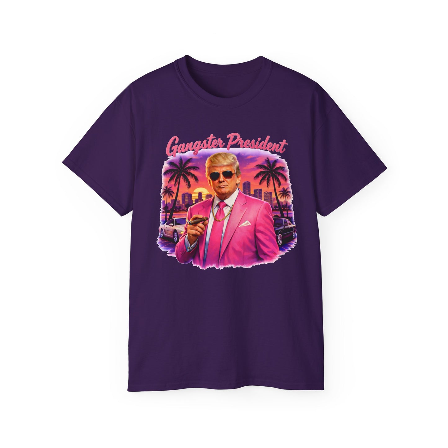 Gangster President Vice City Gildan Brand T-Shirt