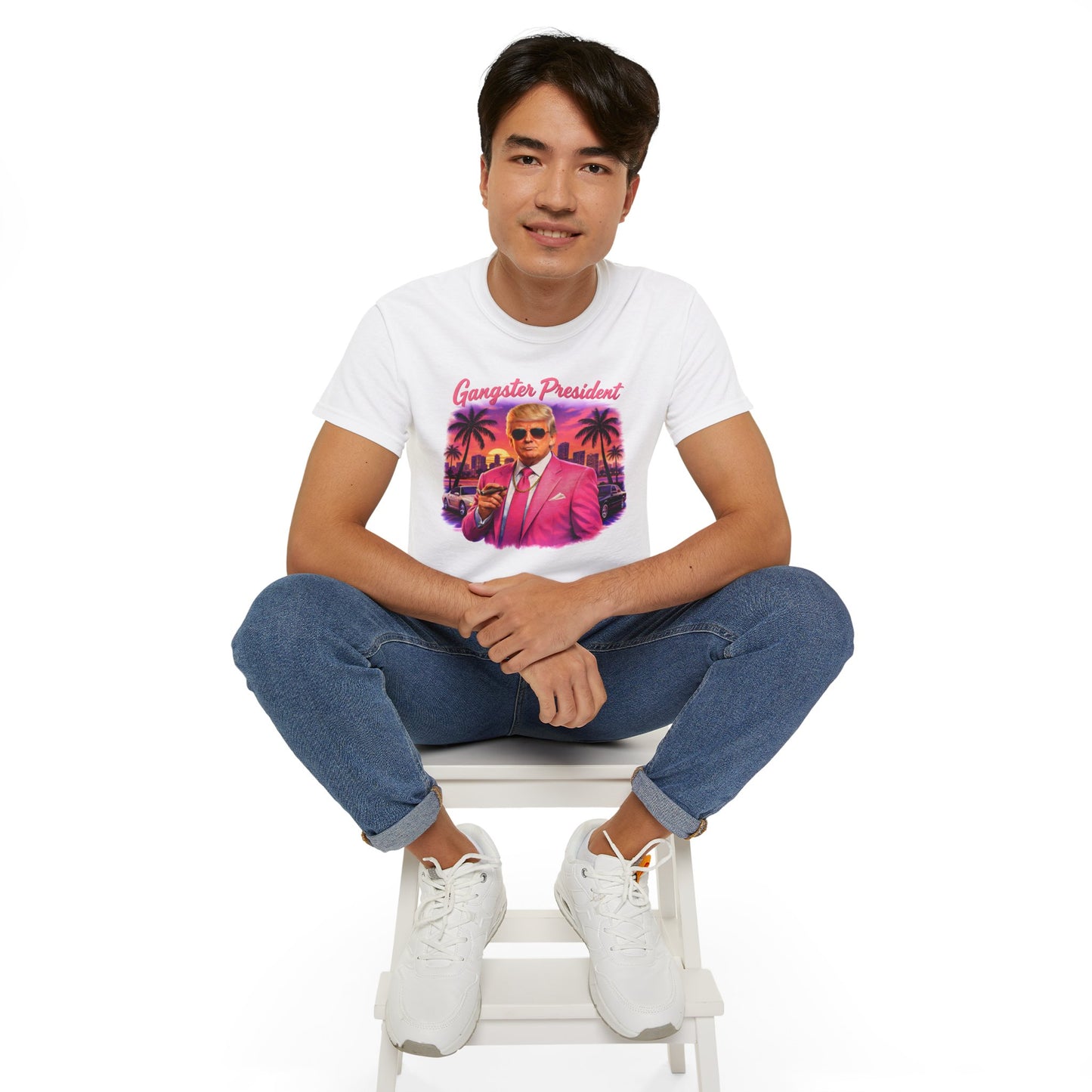Gangster President Vice City Gildan Brand T-Shirt