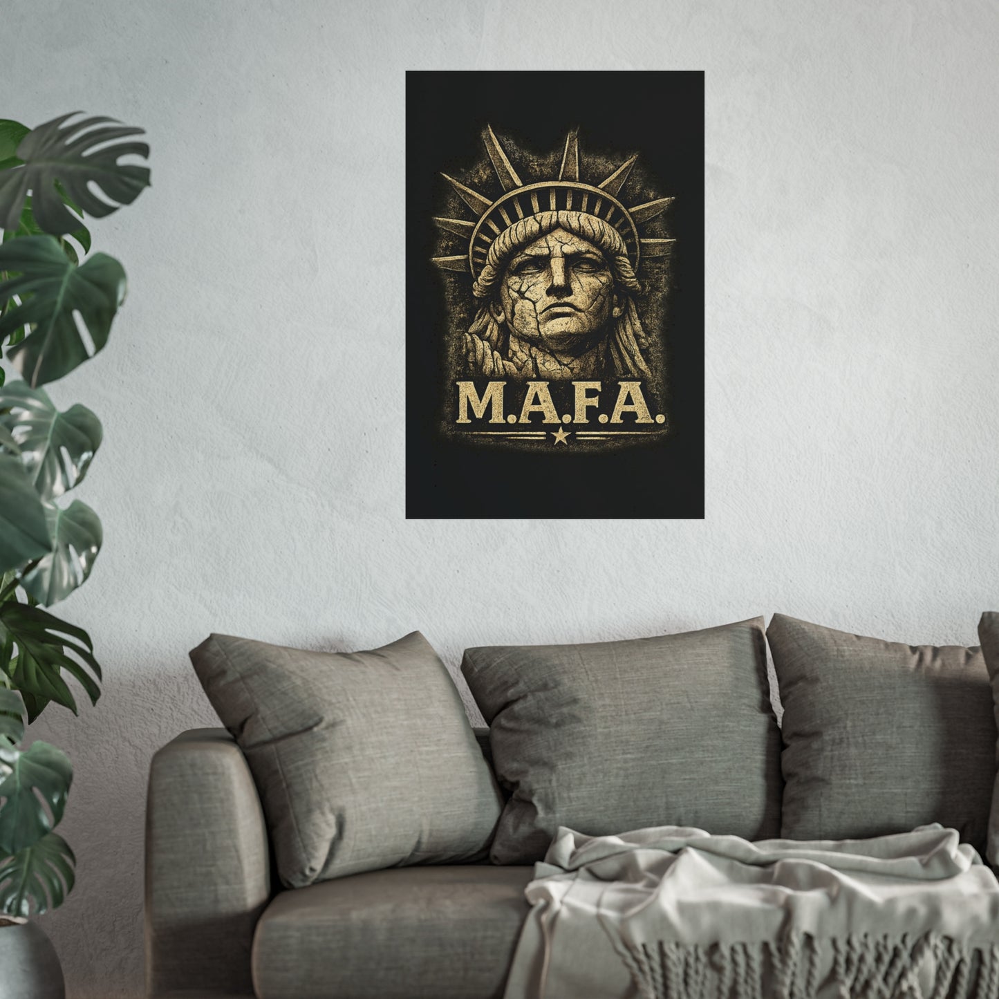 "M.A.F.A. "Statue Of Liberty" Wall Poster