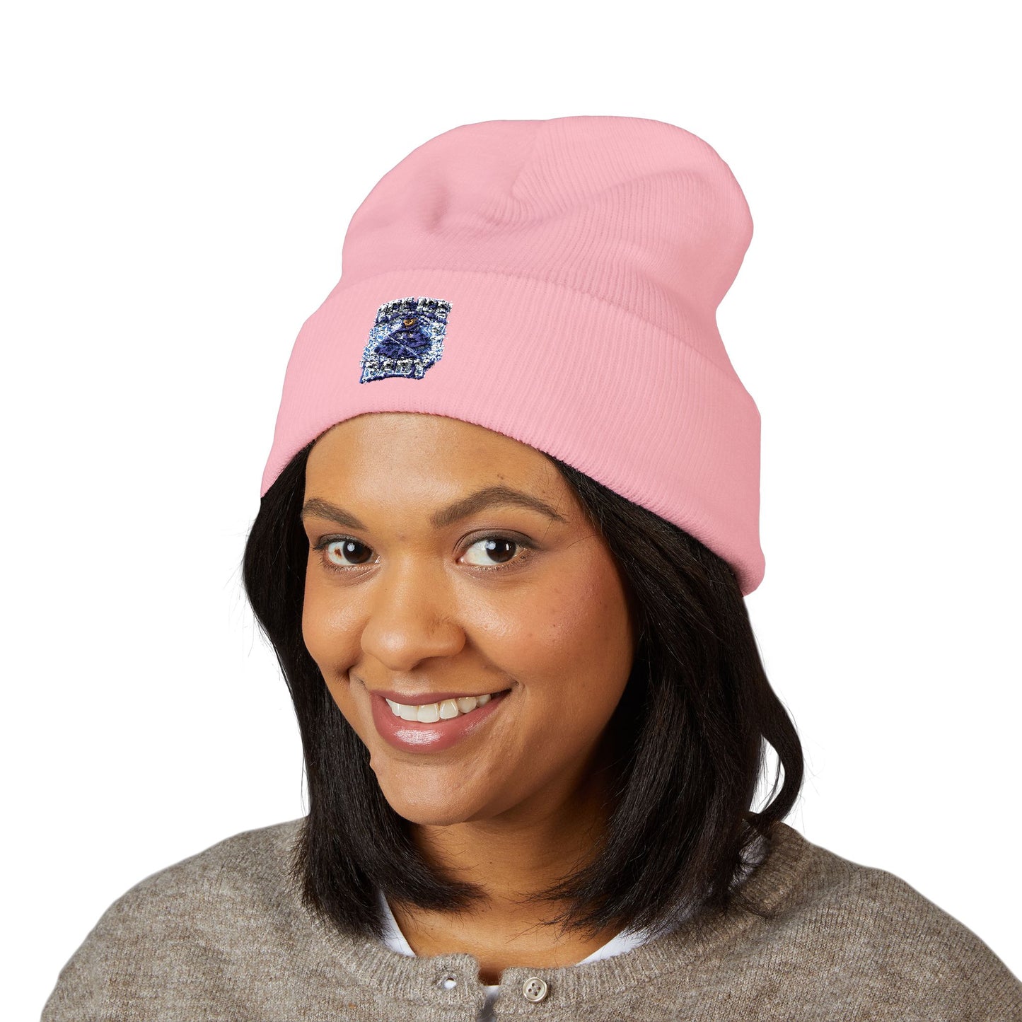 Ice Ice Baby ICE Agent Embroidered Classic Cuffed Beanie
