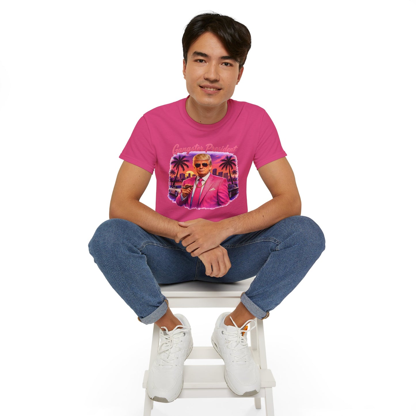 Gangster President Vice City Gildan Brand T-Shirt