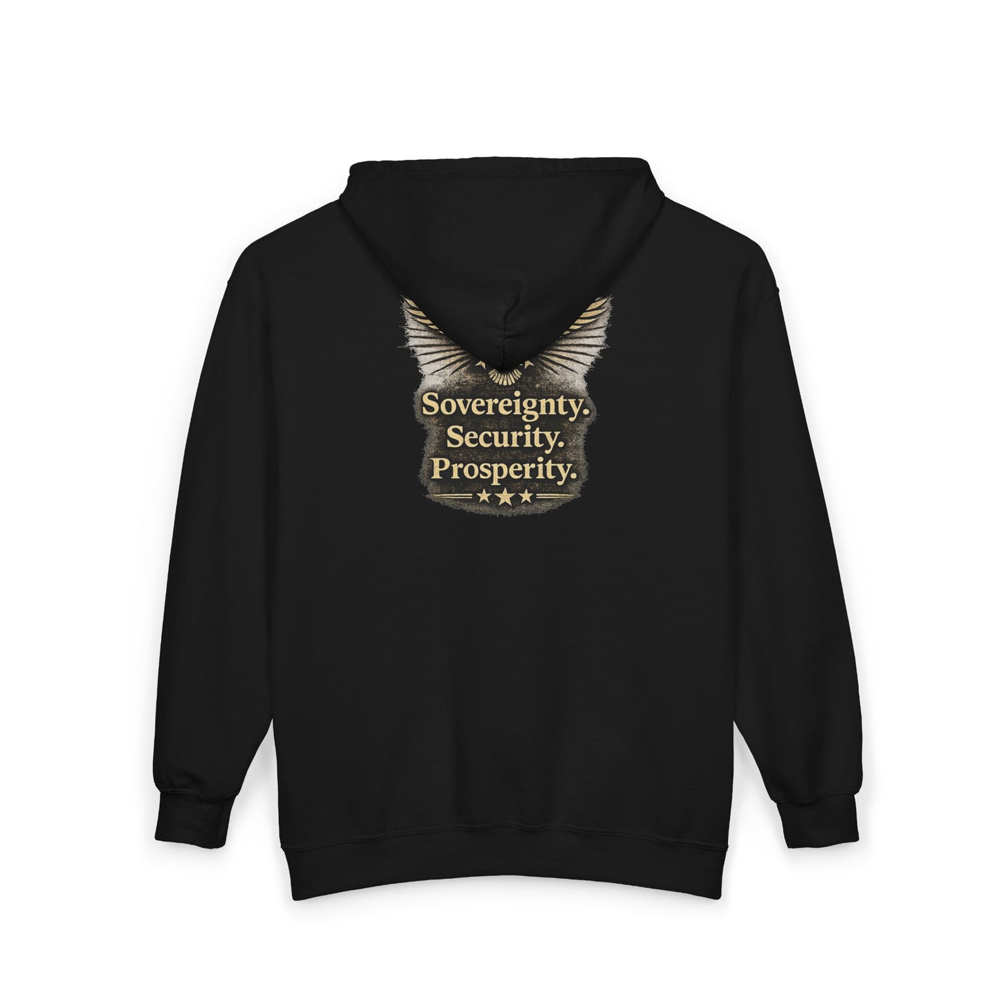 M.A.F.A. "Statue Of Liberty" "Sovereignty Security Prosperity " Zip Hoodie